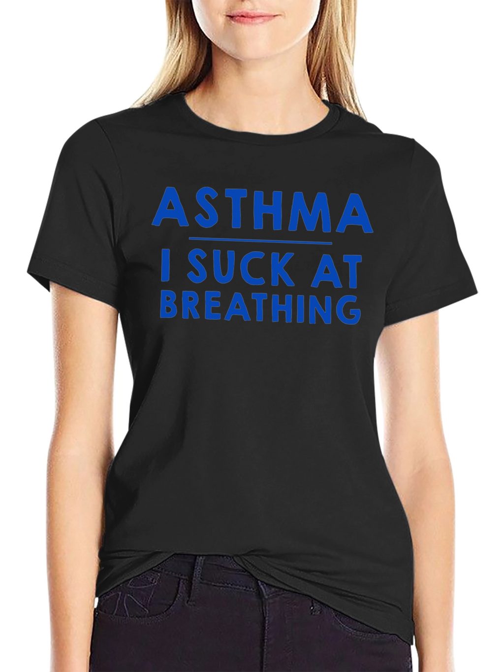 Asthma I Suck At Breathing T-Shirt