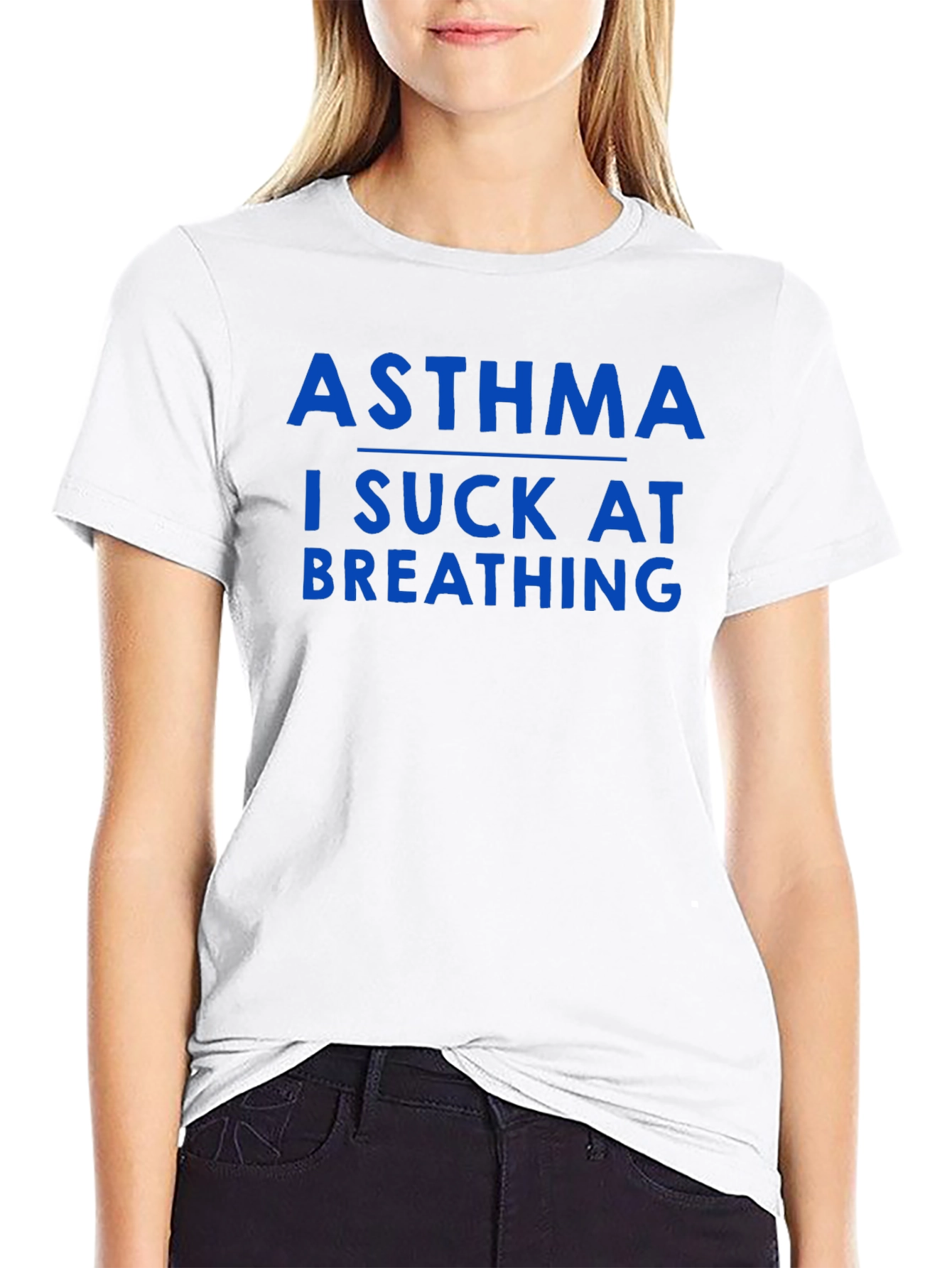 Asthma I Suck At Breathing T-Shirt