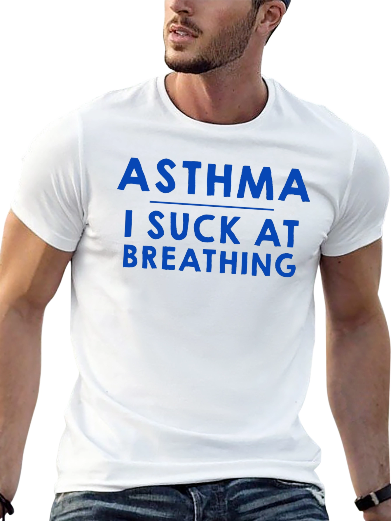 Asthma I Suck At Breathing T-Shirt