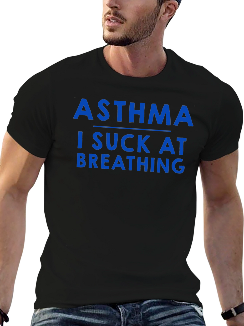 Asthma I Suck At Breathing T-Shirt