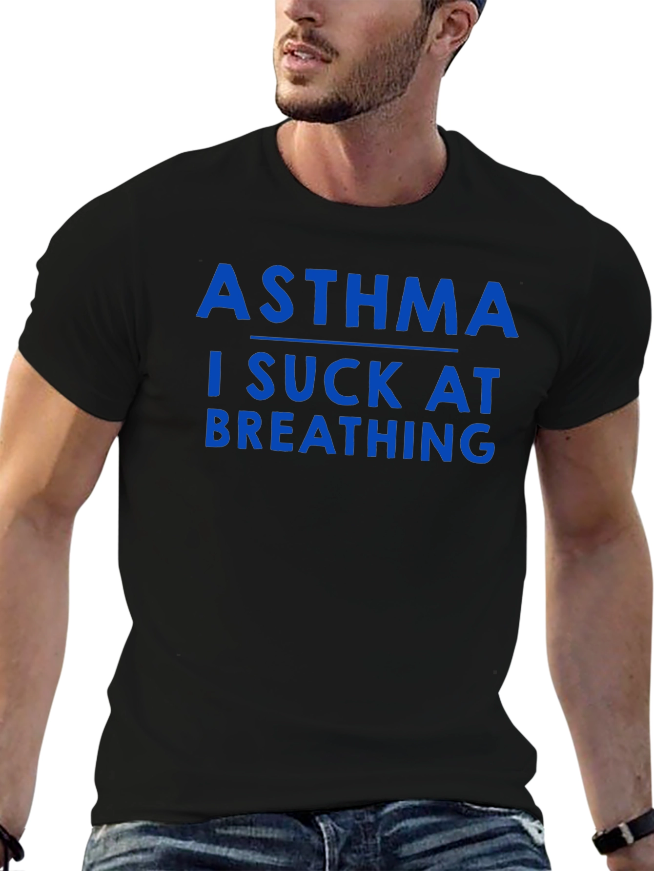 Asthma I Suck At Breathing T-Shirt
