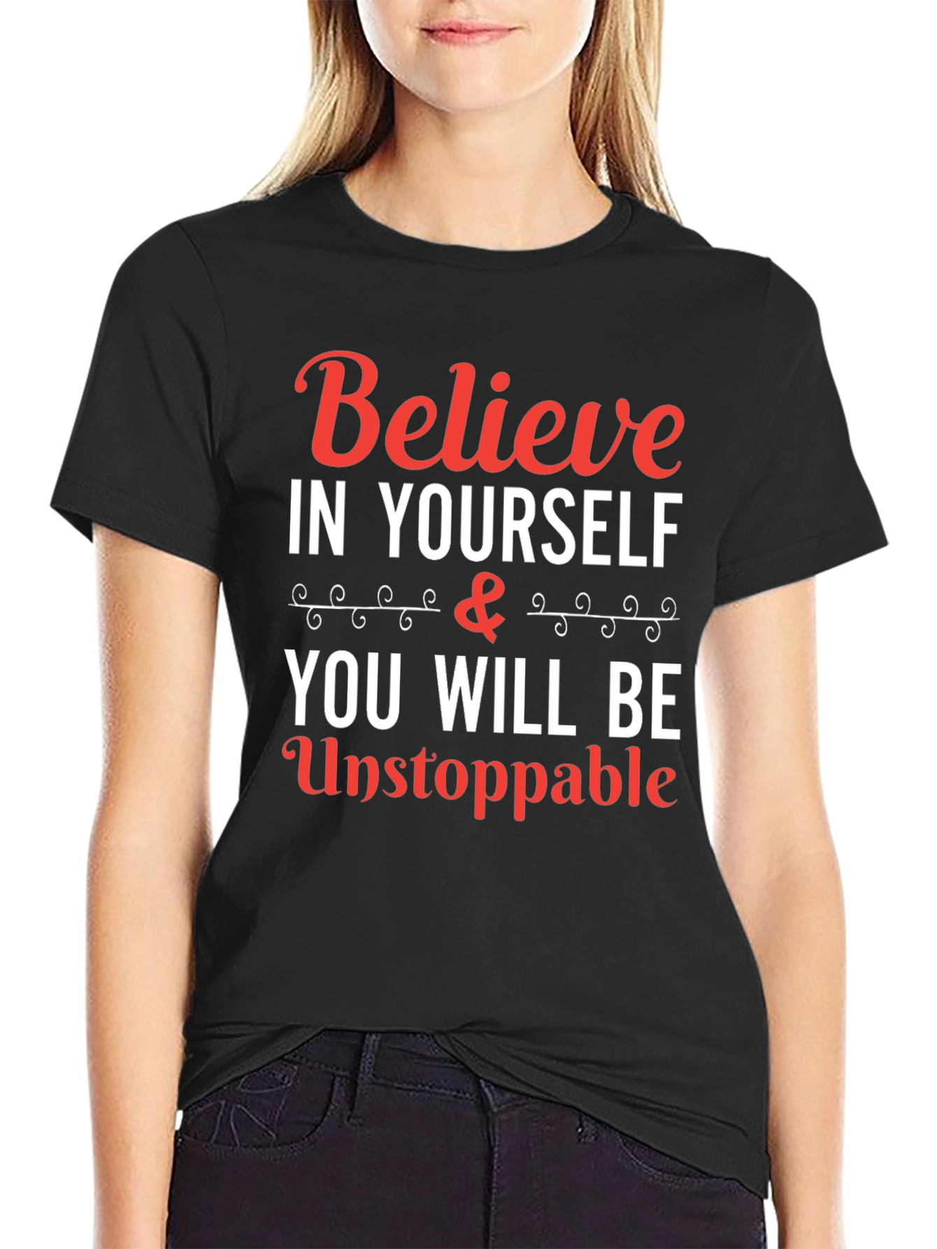 Believe in Yourself T-Shirt - Inspirational Graphic Tee