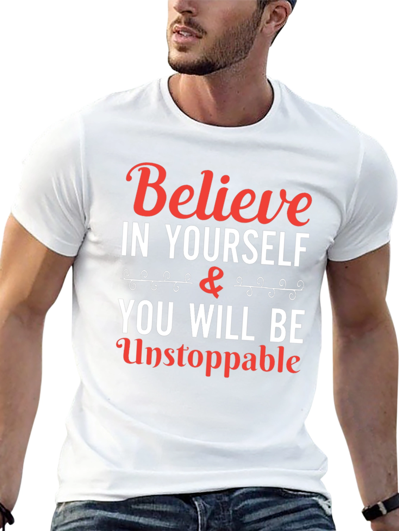 Believe in Yourself T-Shirt - Inspirational Graphic Tee