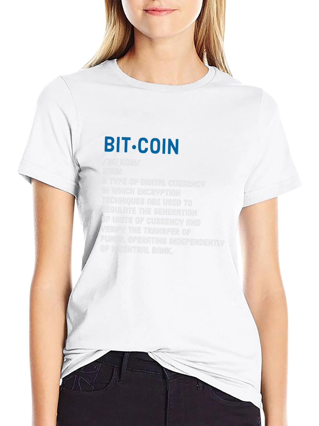 Bitcoin Definition T-Shirt - Crypto Currency Tee