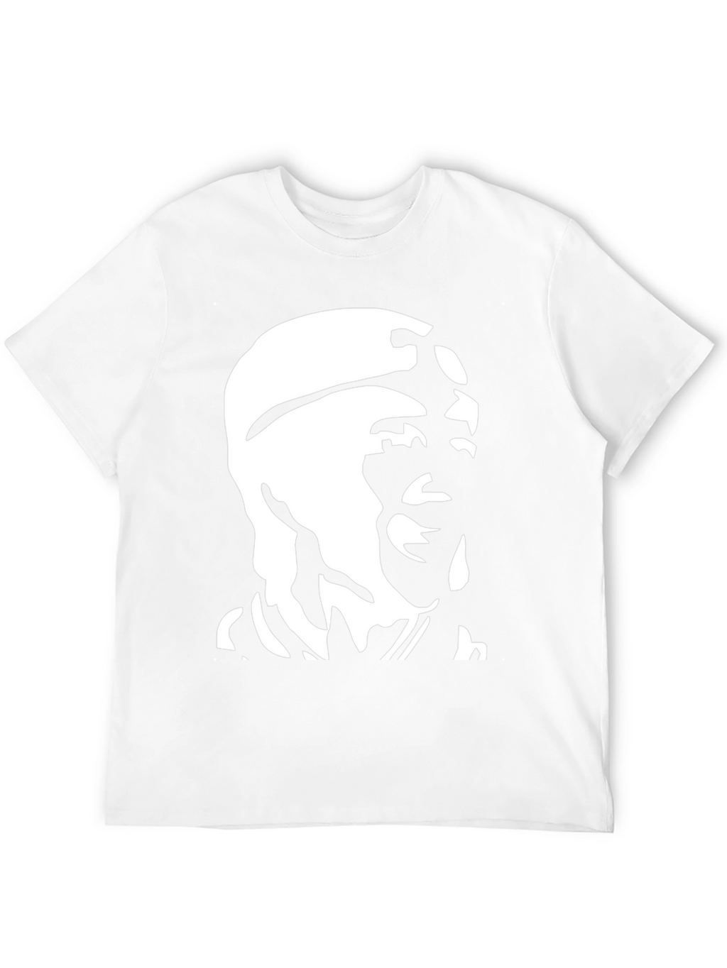 Bold Graphic Print Crew Neck T-Shirt