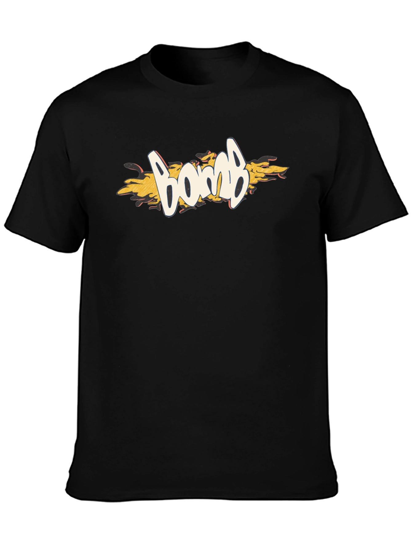 Bomb Graphic Black T-Shirt