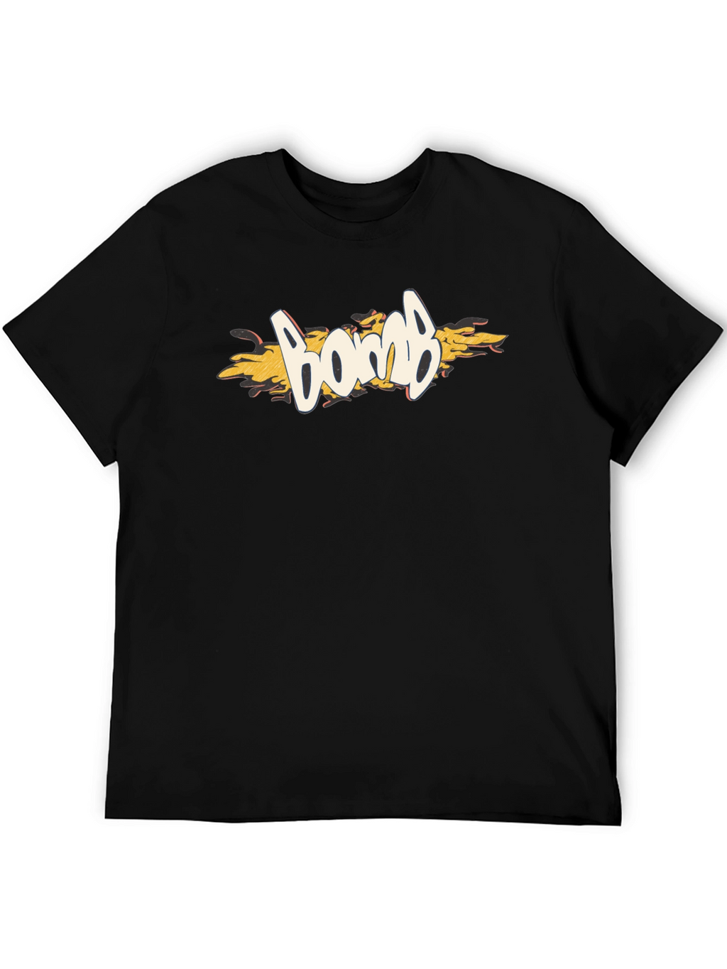 Bomb Graphic Black T-Shirt