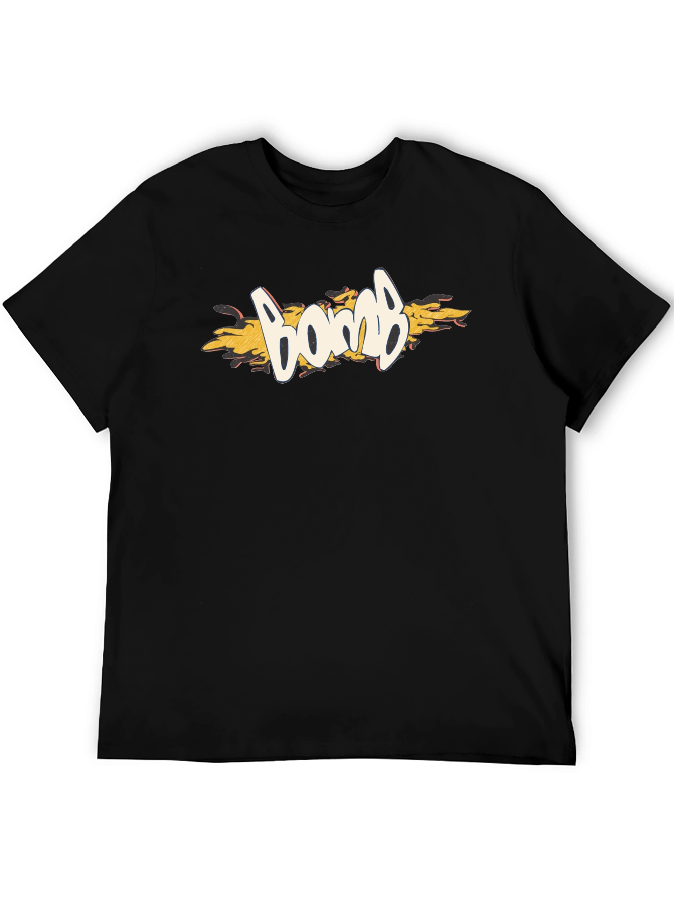 Bomb Graphic Black T-Shirt