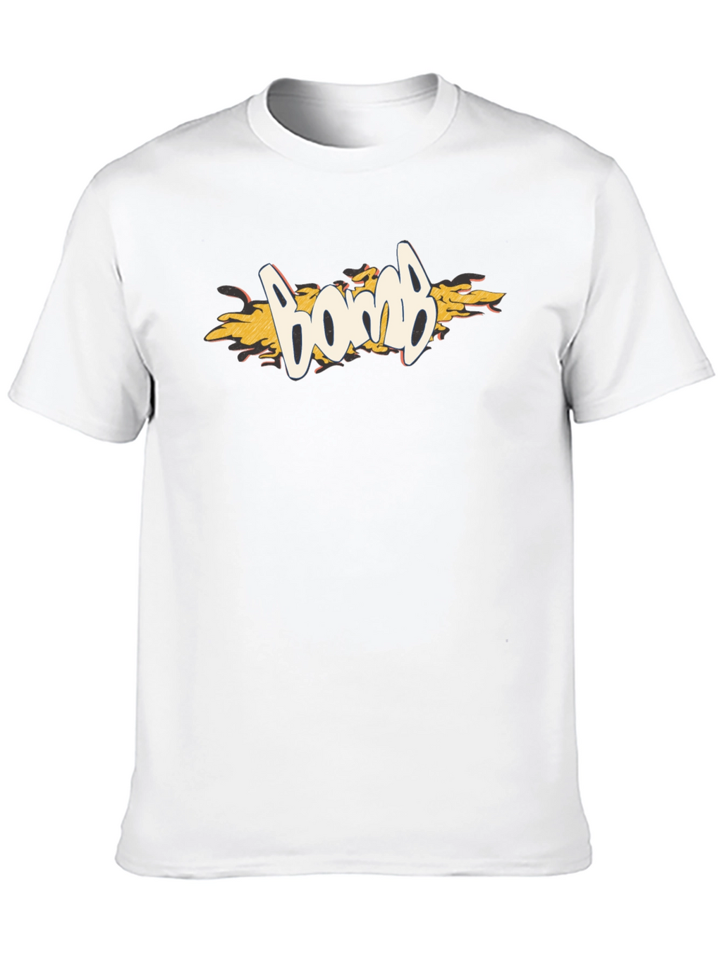 Bomb Graphic Black T-Shirt