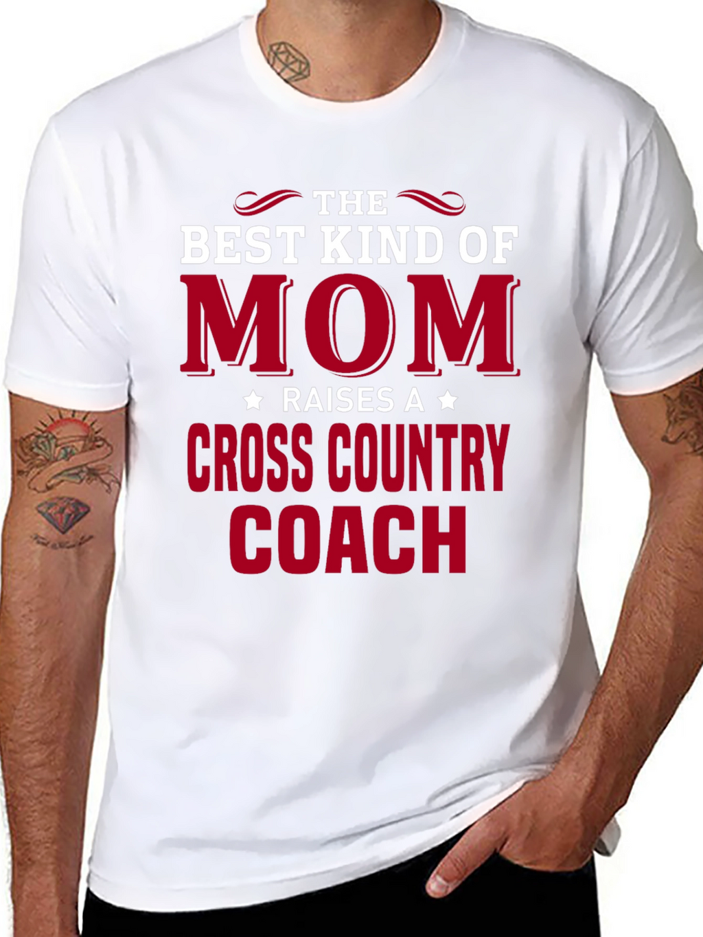 Best Mom Cross Country Coach T-Shirt