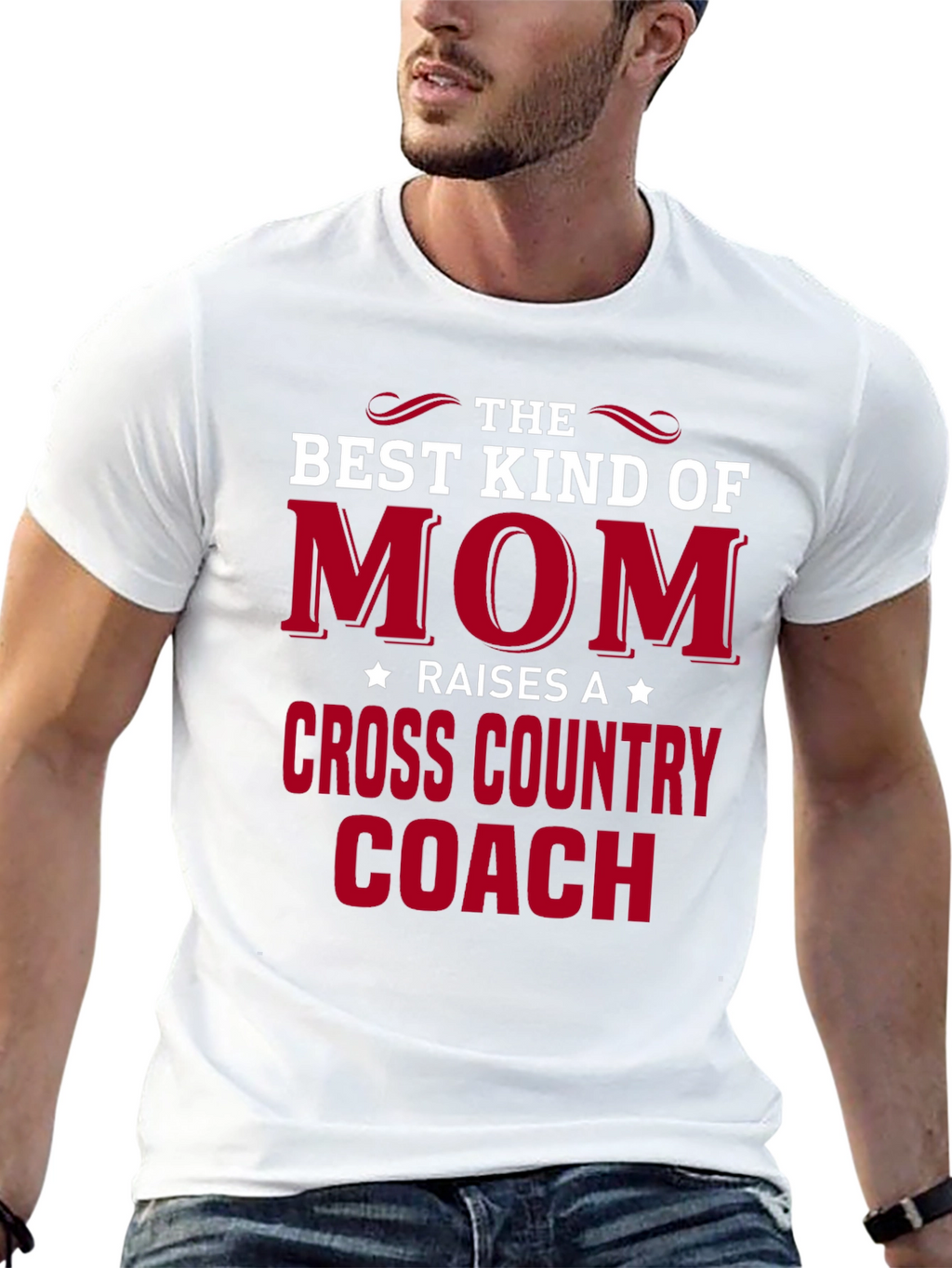 Best Mom Cross Country Coach T-Shirt