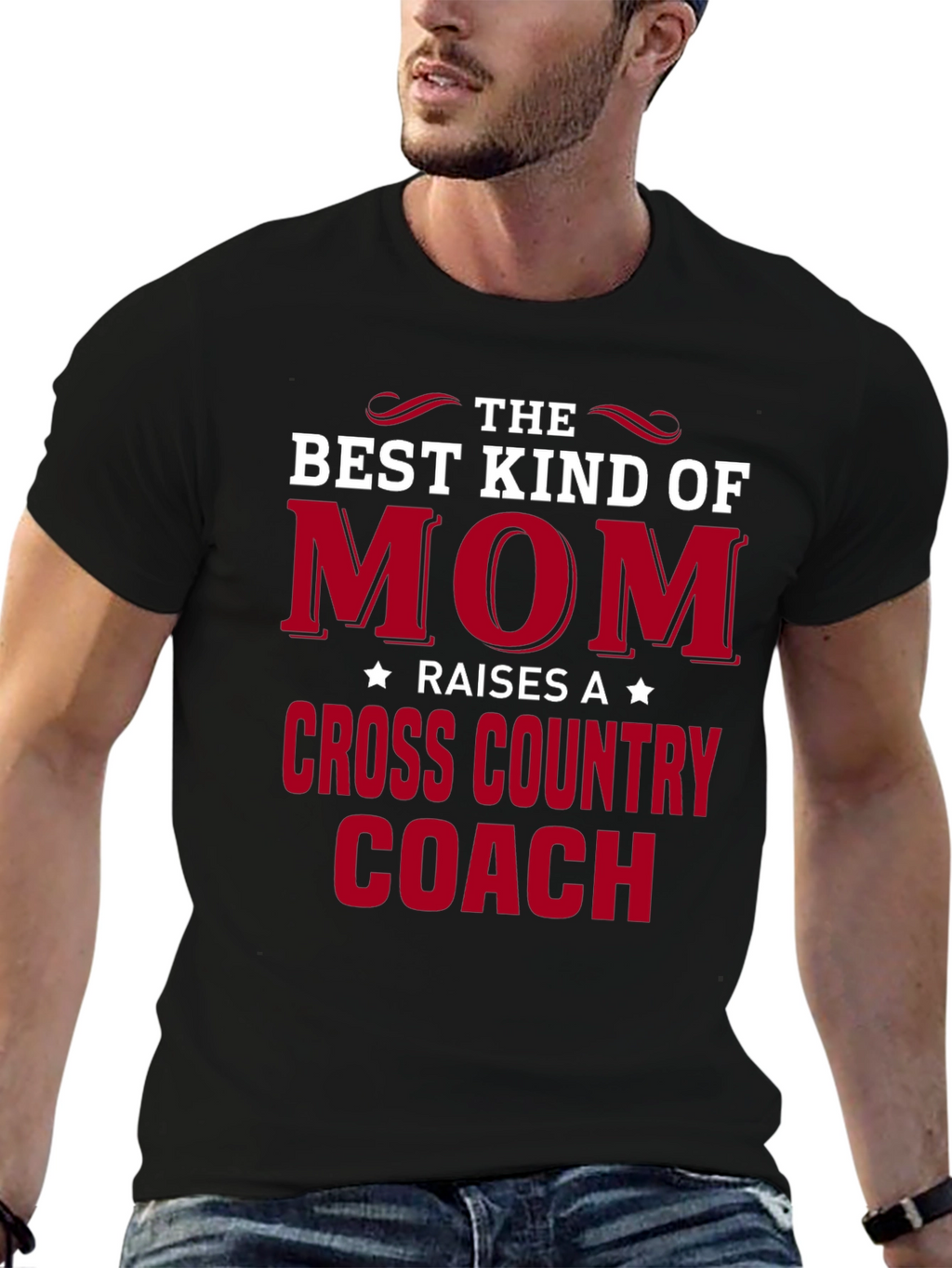 Best Mom Cross Country Coach T-Shirt