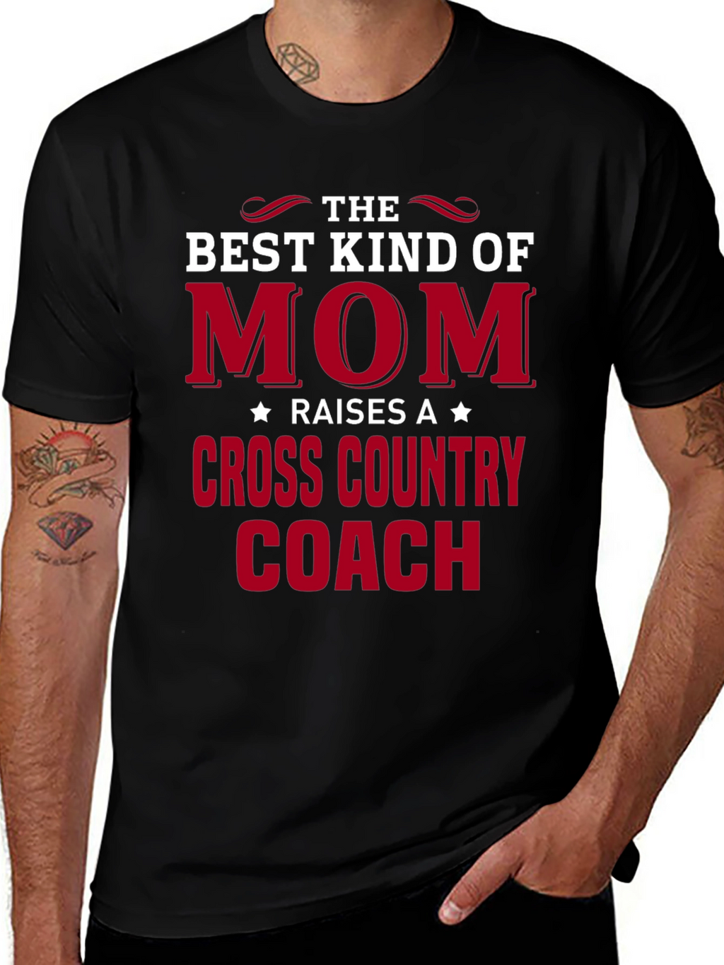 Best Mom Cross Country Coach T-Shirt