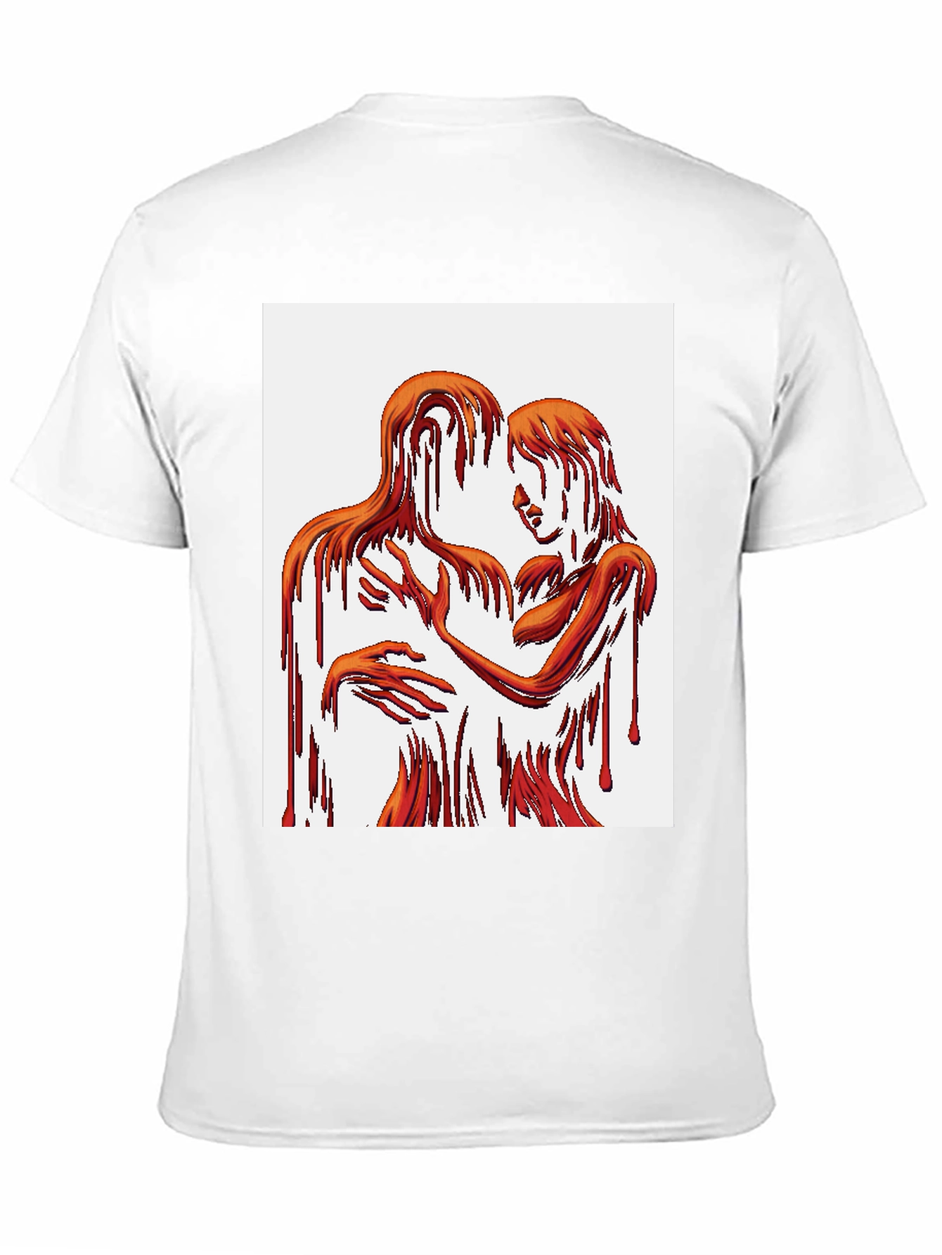 Abstract Lovers Graphic Tee