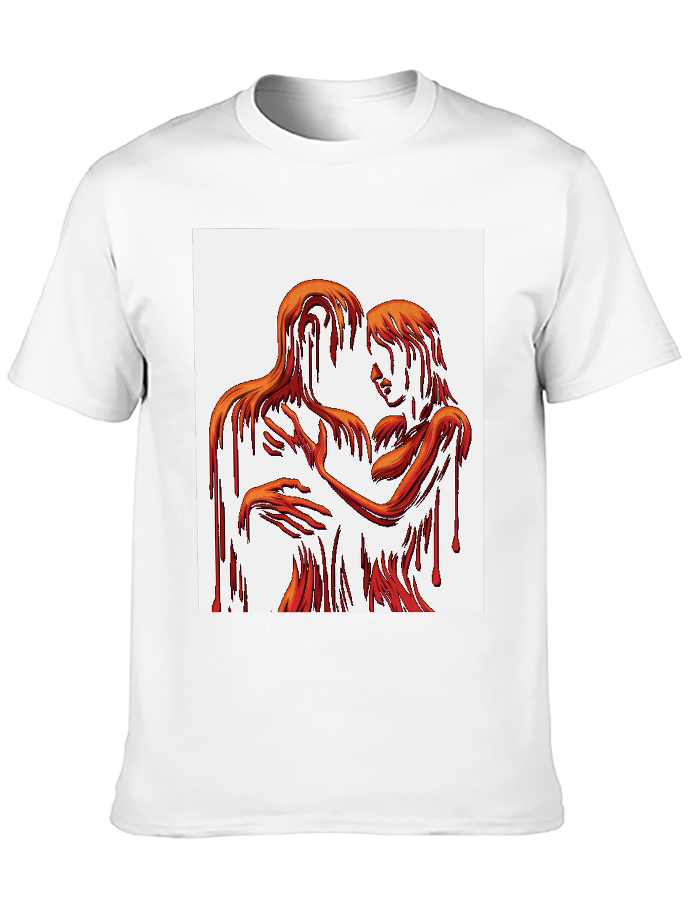 Abstract Lovers Graphic Tee