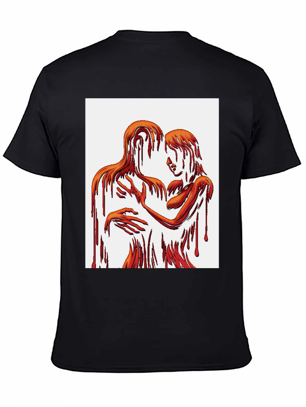 Abstract Lovers Graphic Tee