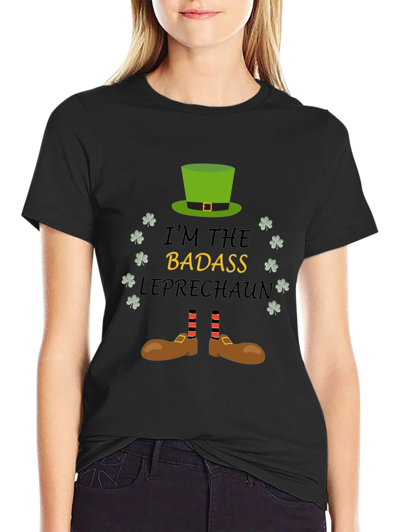 Badass Leprechaun Graphic Tee - St. Patricks Day