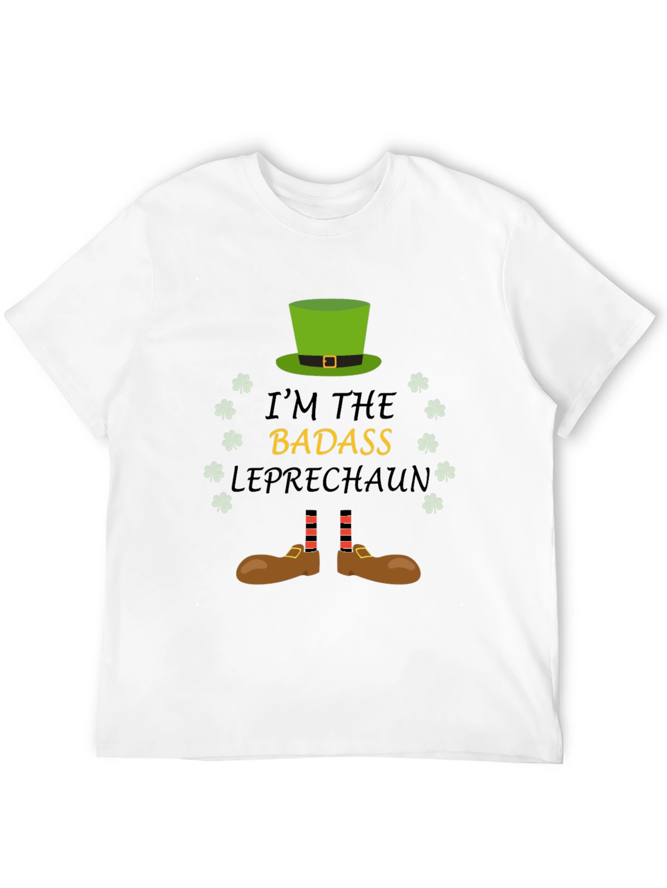Badass Leprechaun Graphic Tee - St. Patricks Day