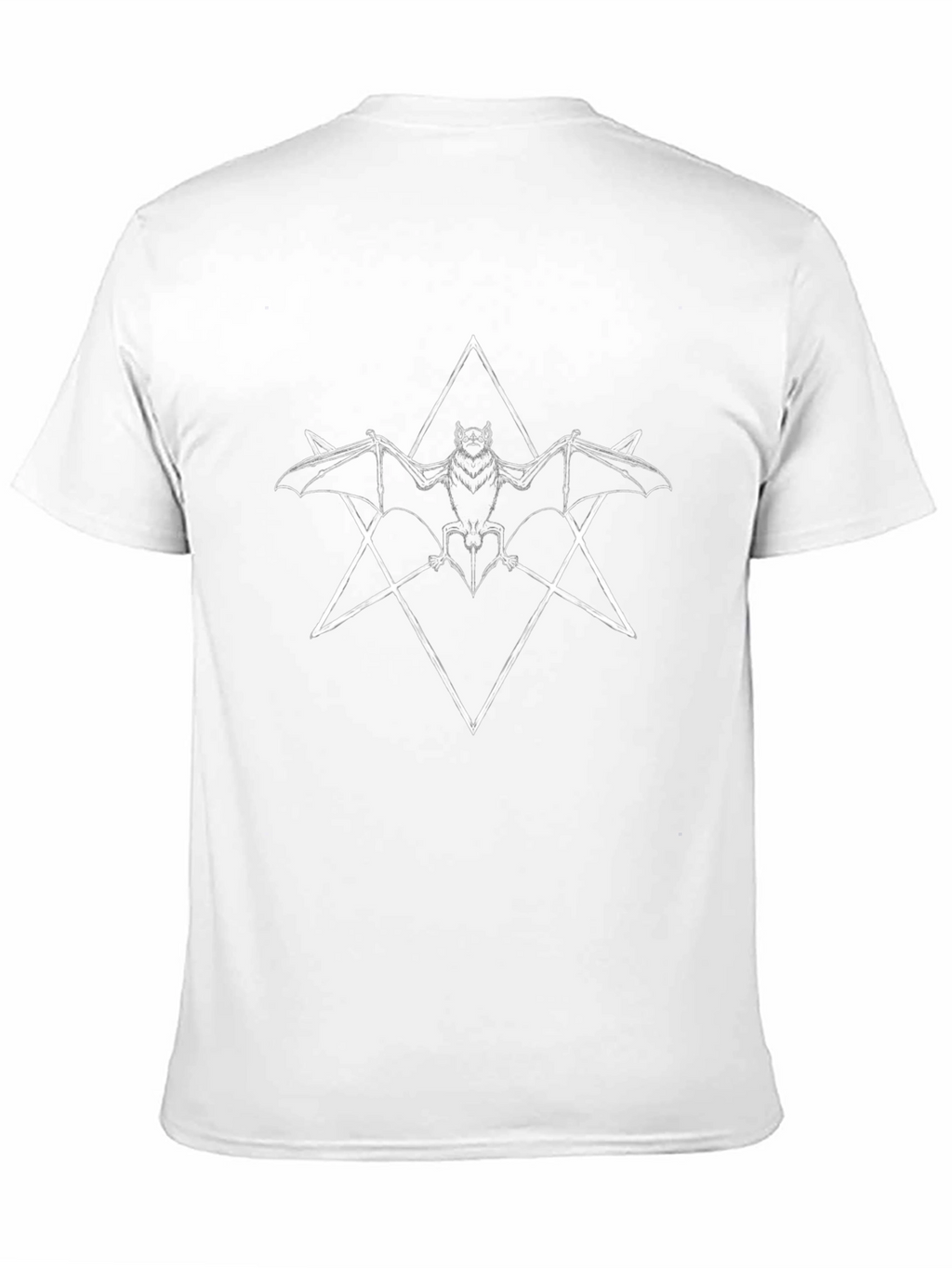 Bat Star T-Shirt - Gothic Style