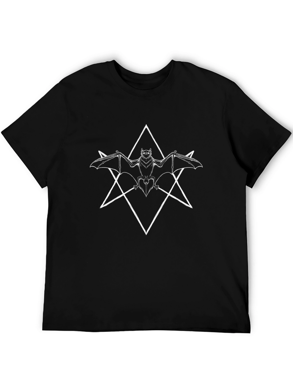 Bat Star T-Shirt - Gothic Style