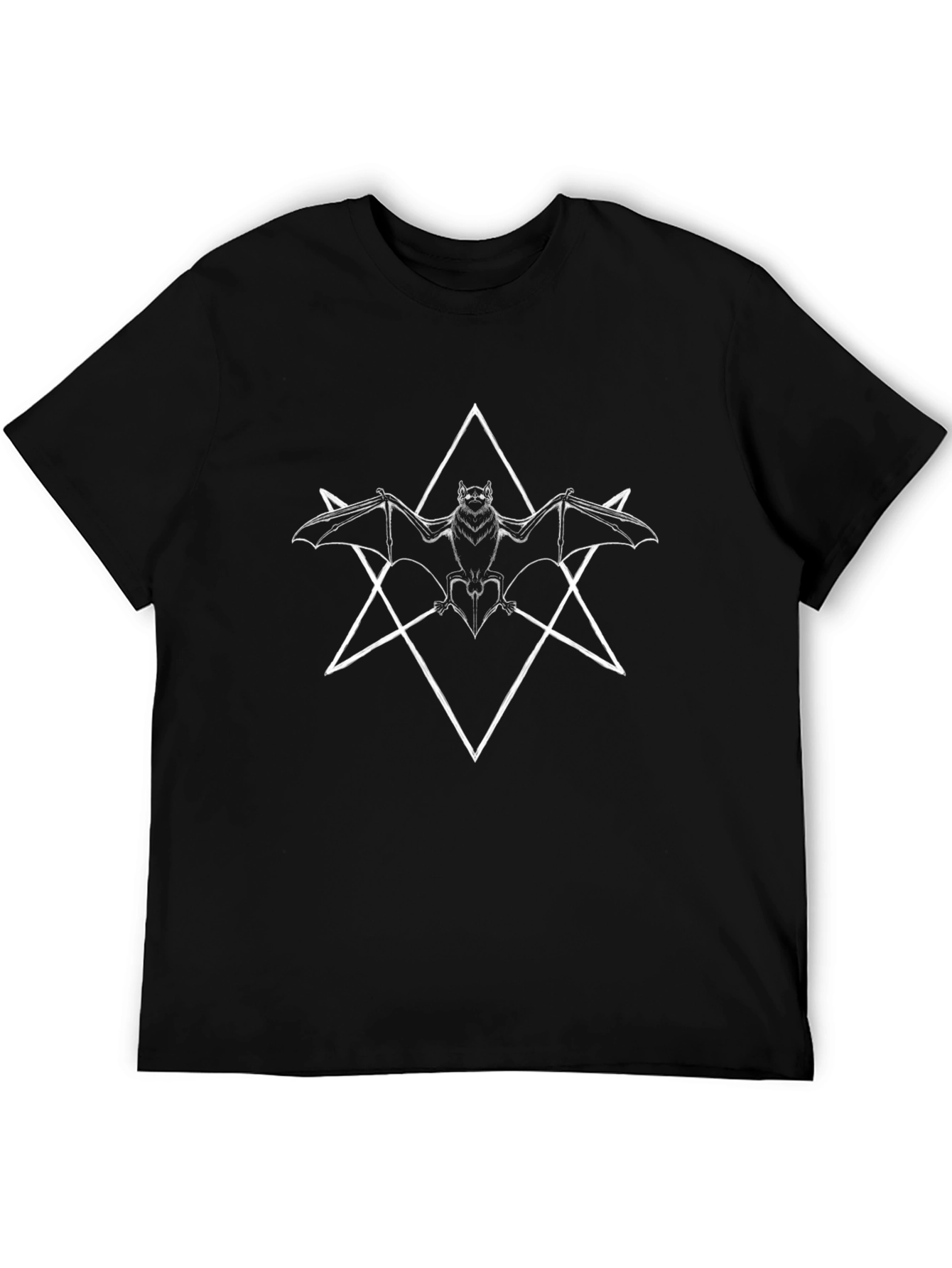 Bat Star T-Shirt - Gothic Style