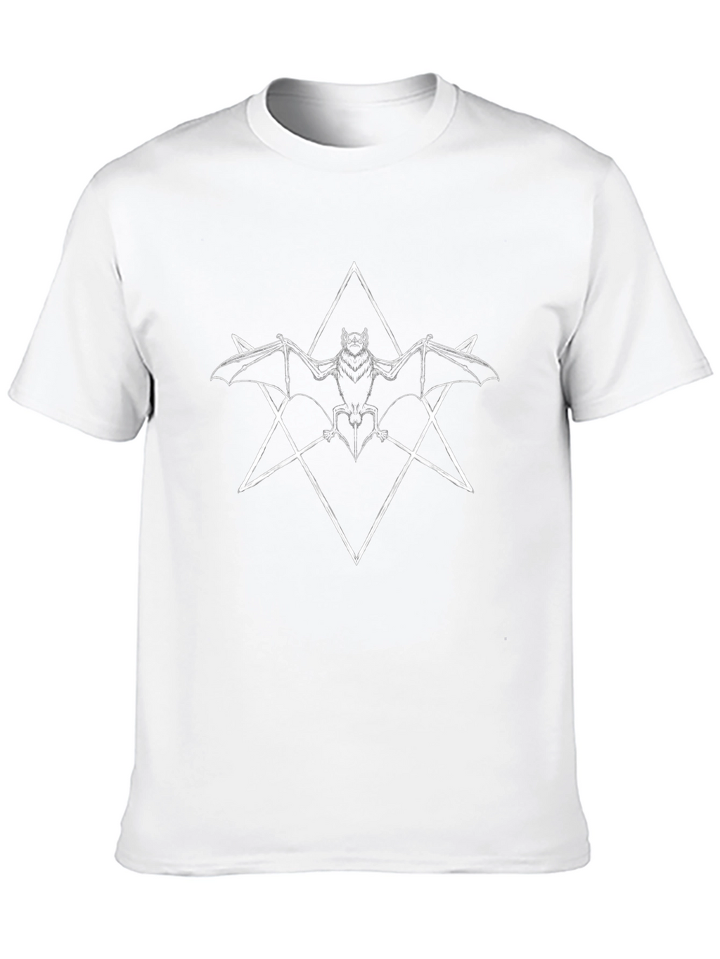 Bat Star T-Shirt - Gothic Style