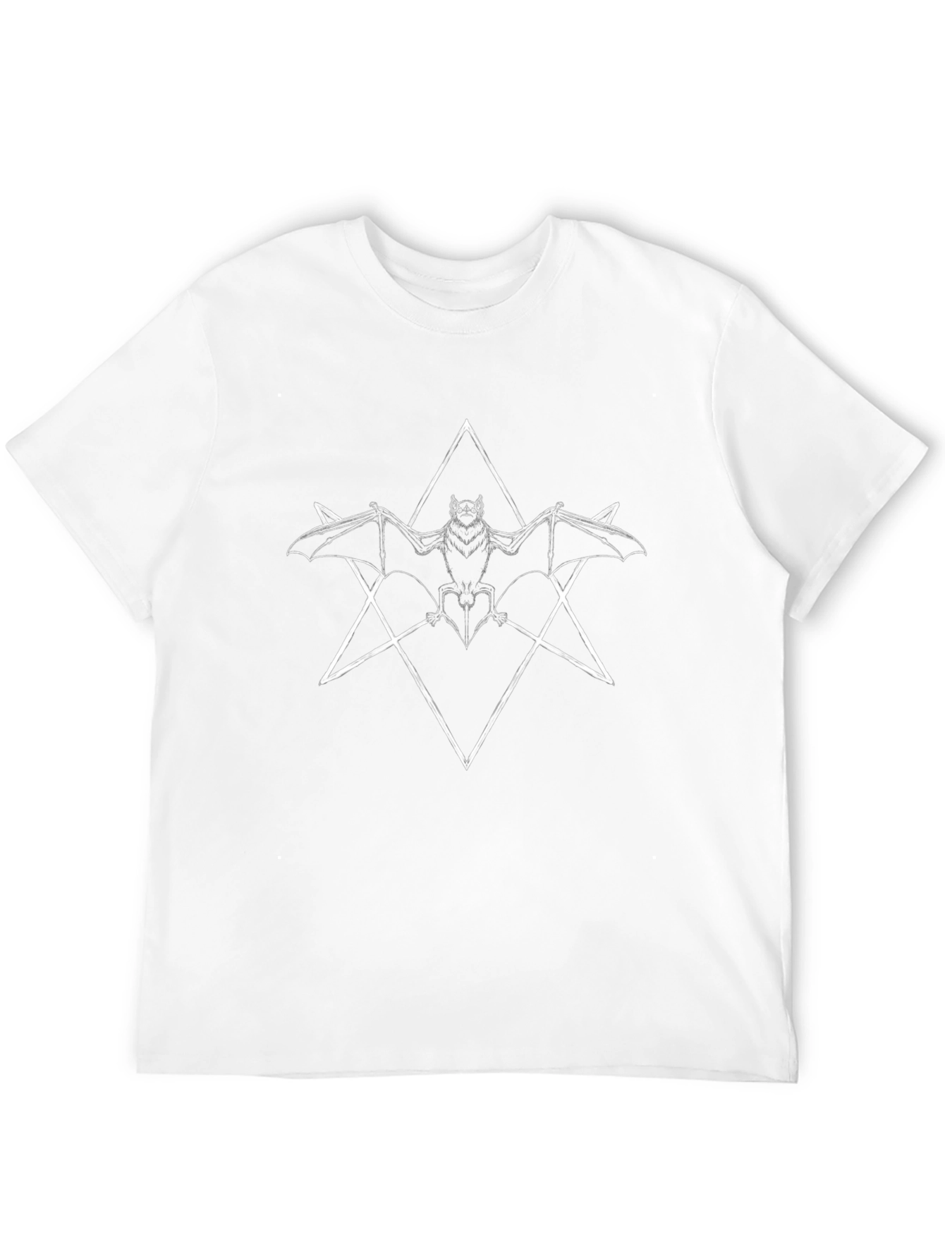 Bat Star T-Shirt - Gothic Style