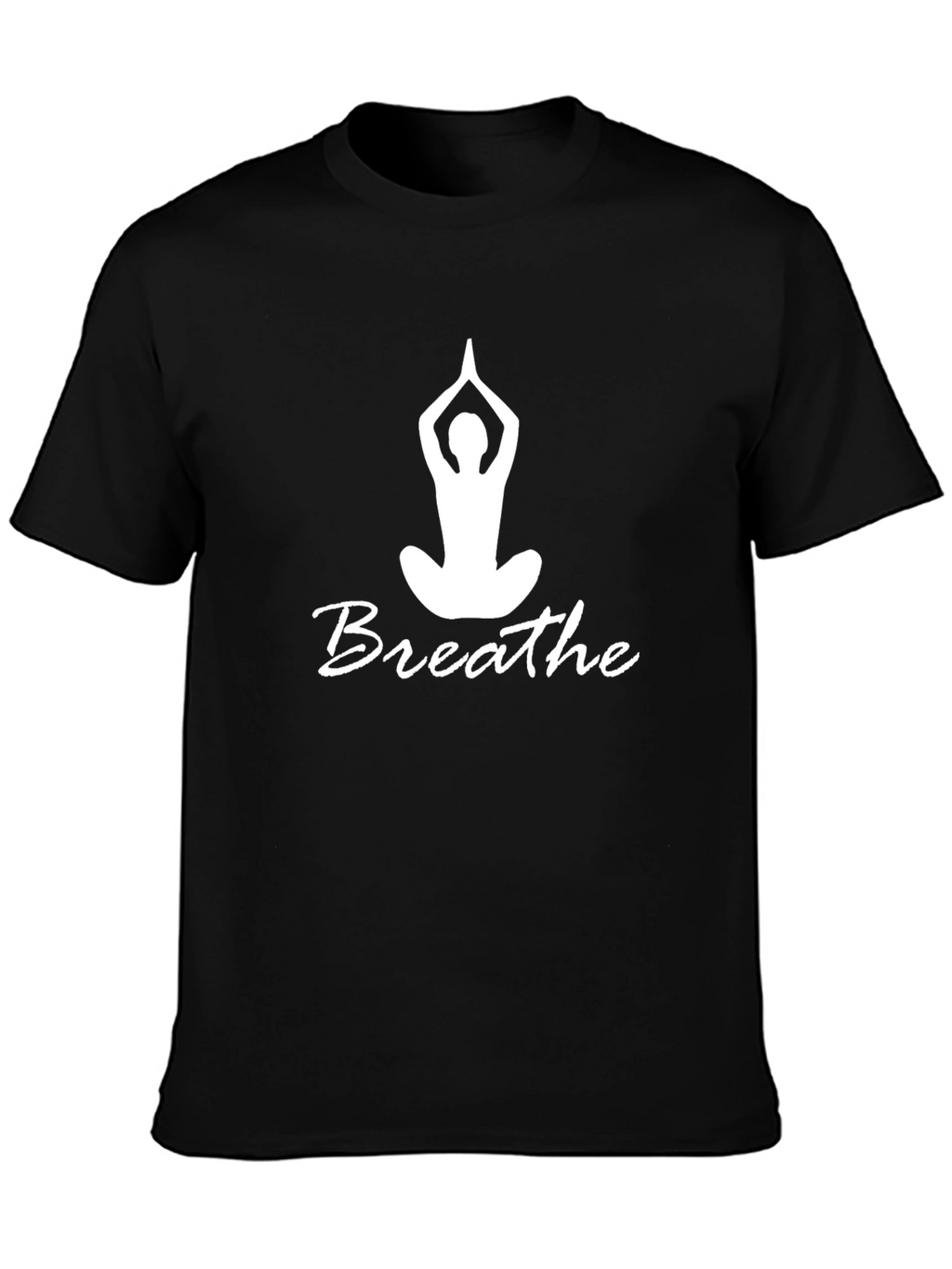 Breathe Yoga Black T-Shirt