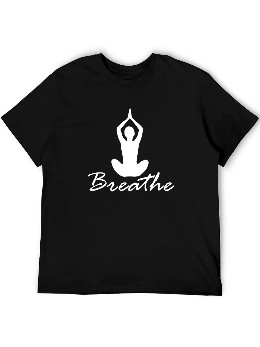 Breathe Yoga Black T-Shirt