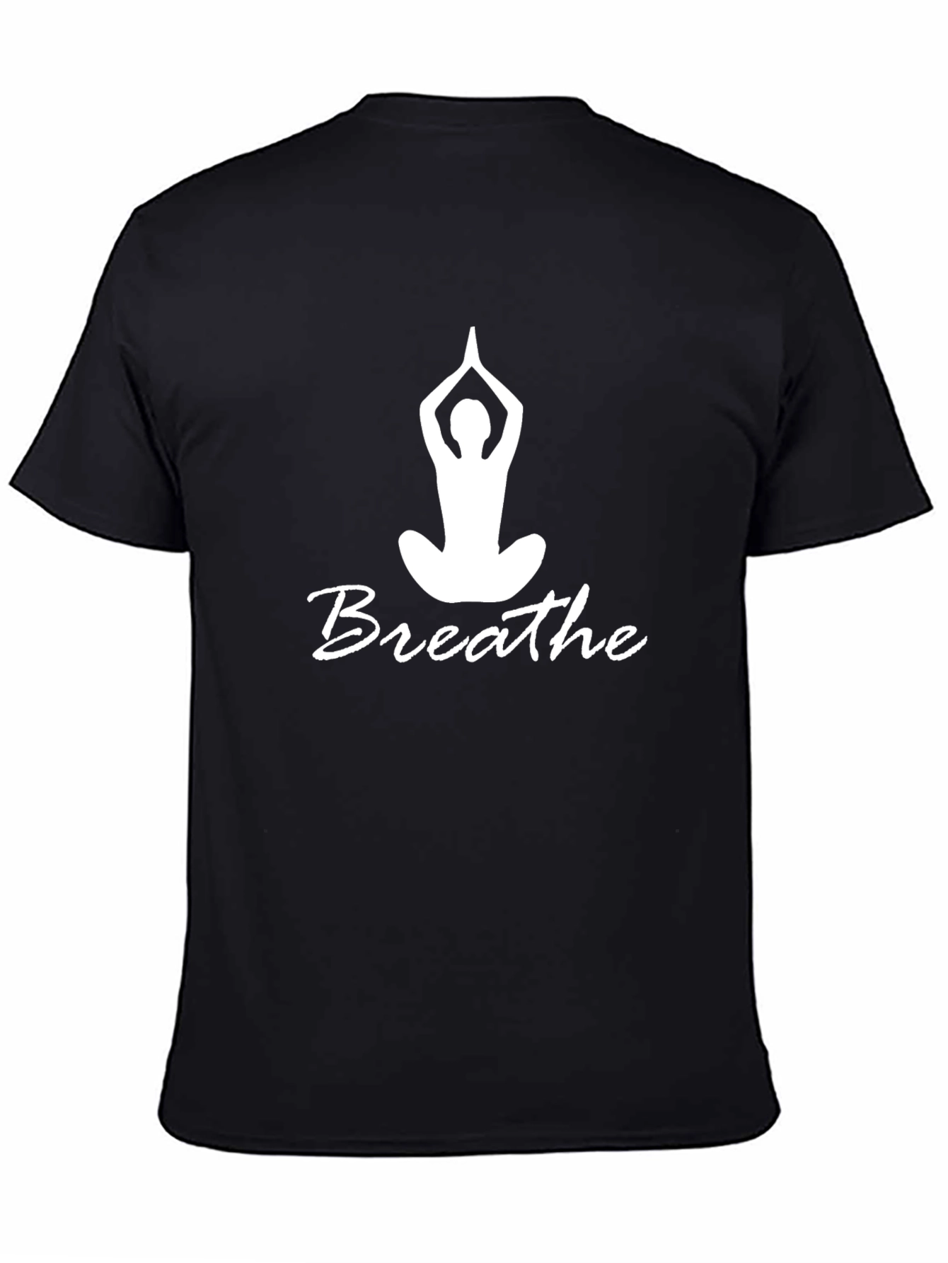 Breathe Yoga Black T-Shirt