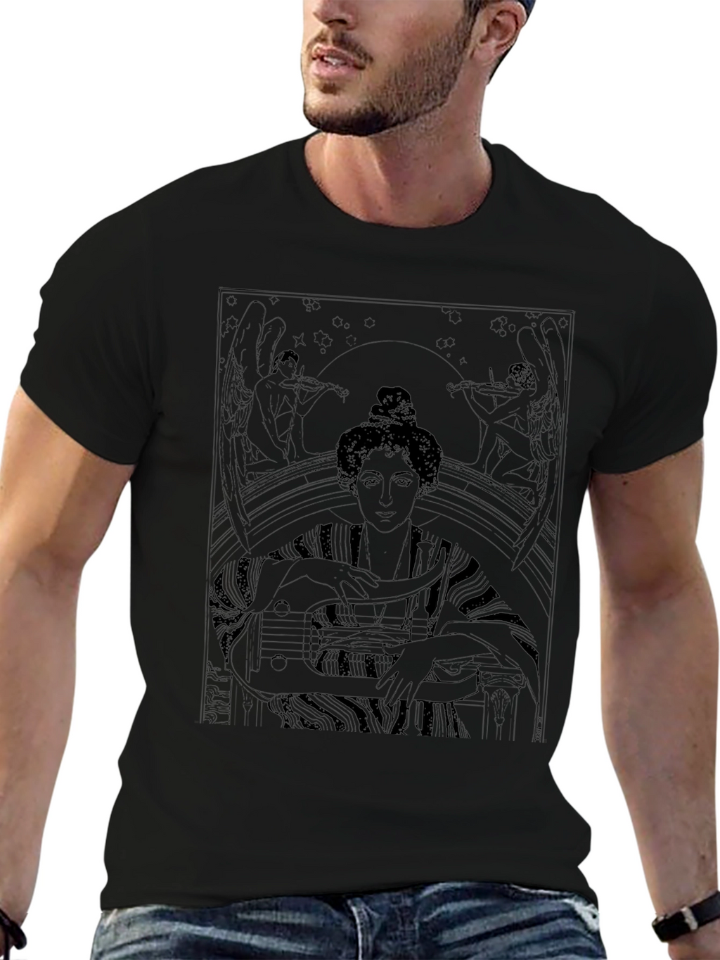 Art Nouveau Woman T-Shirt