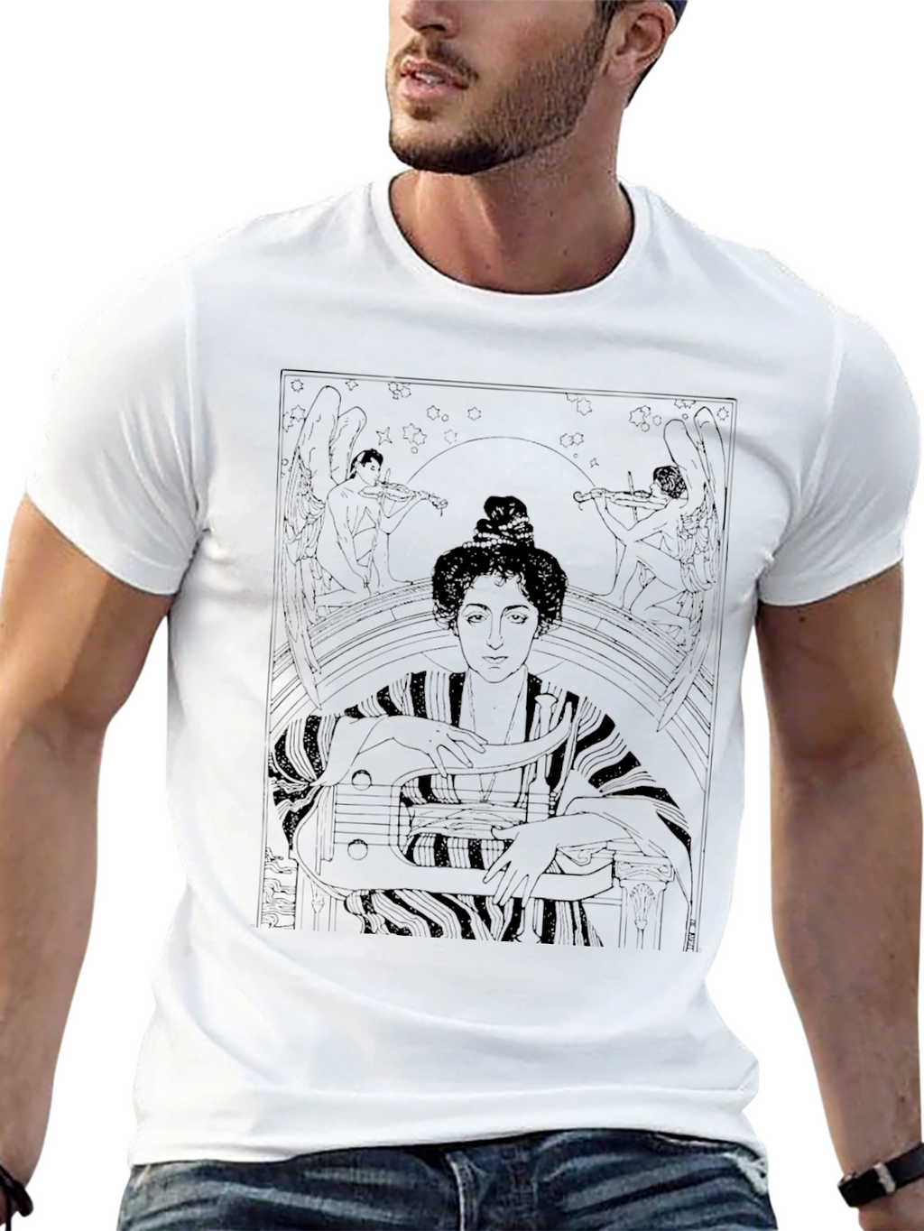 Art Nouveau Woman T-Shirt
