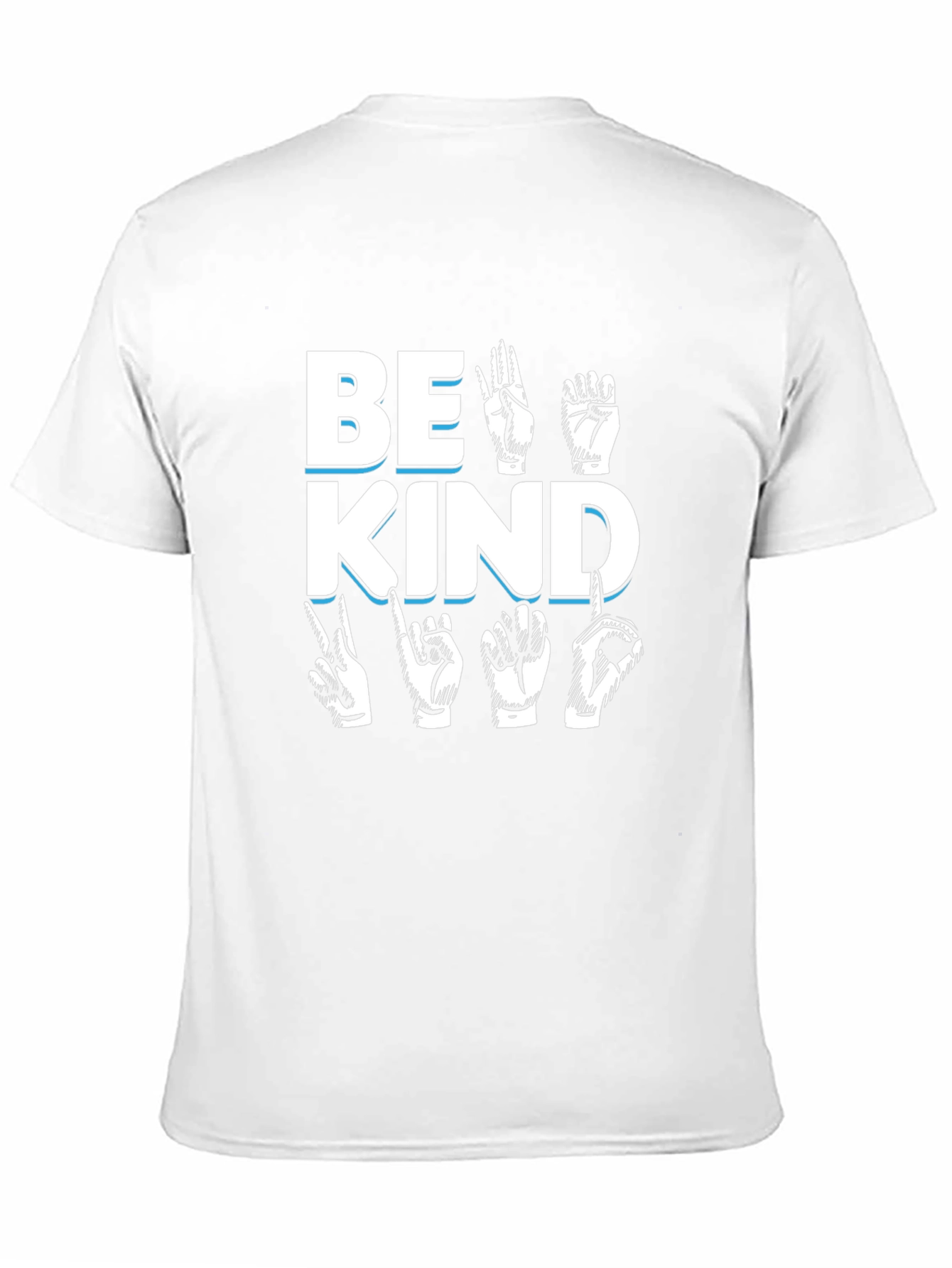 Be Kind Sign Language T-Shirt - Soft Cotton Tee