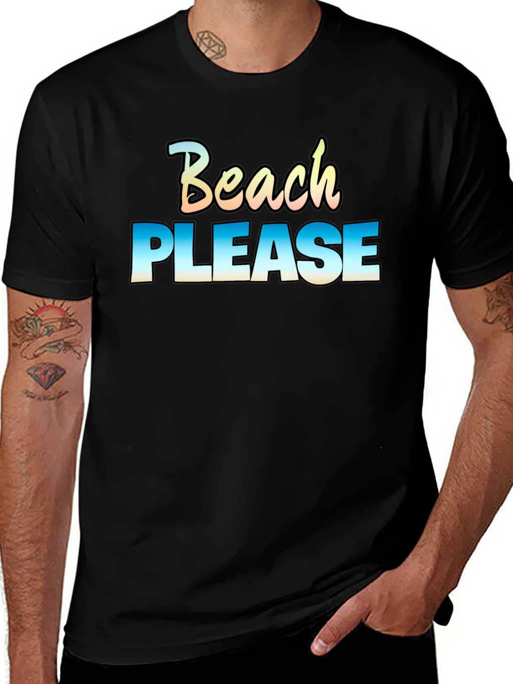 Beach Please T-Shirt - Vacation Ready!