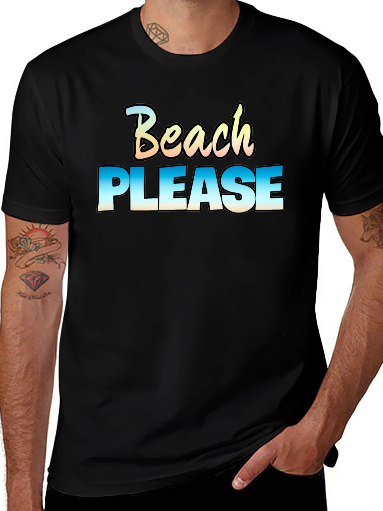 Beach Please T-Shirt - Vacation Ready!