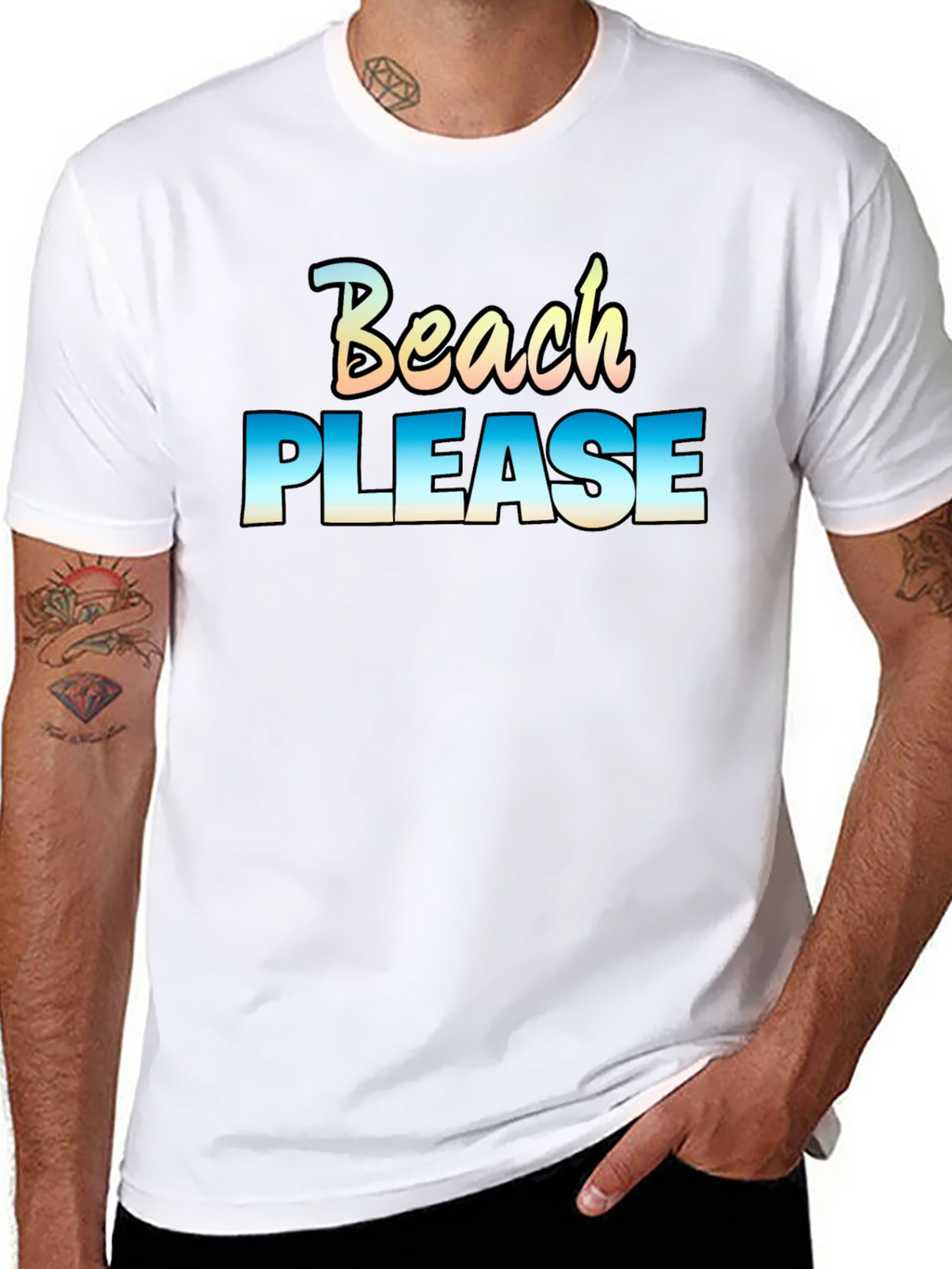 Beach Please T-Shirt - Vacation Ready!