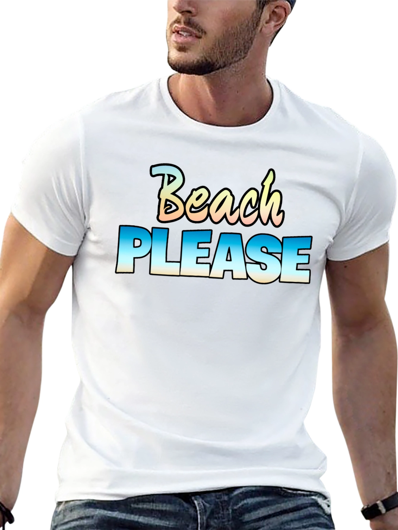 Beach Please T-Shirt - Vacation Ready!