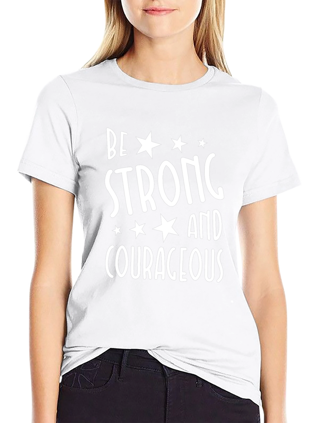 Be Strong and Courageous Graphic Tee