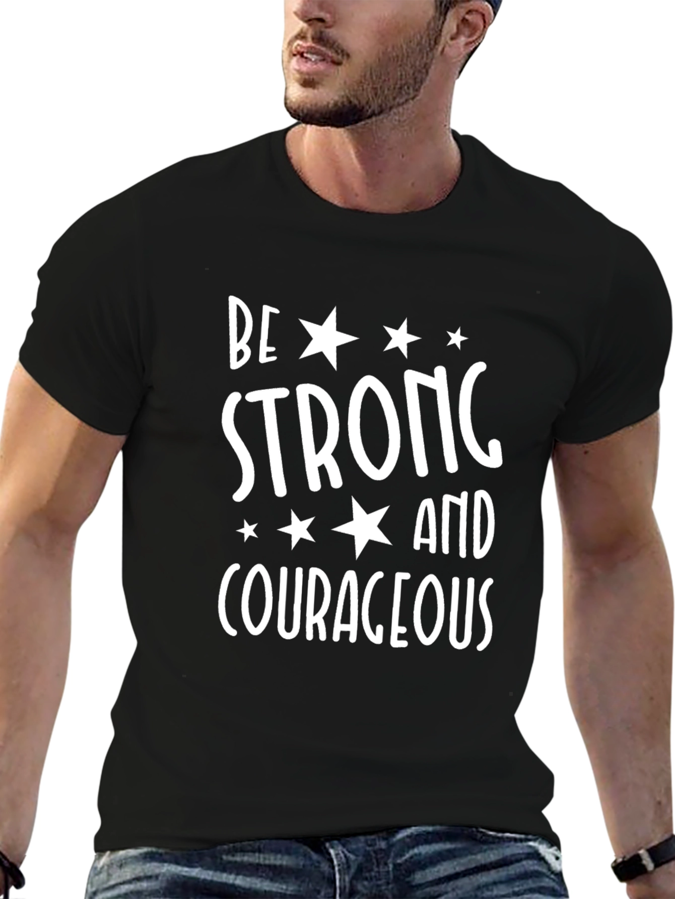 Be Strong and Courageous Graphic Tee