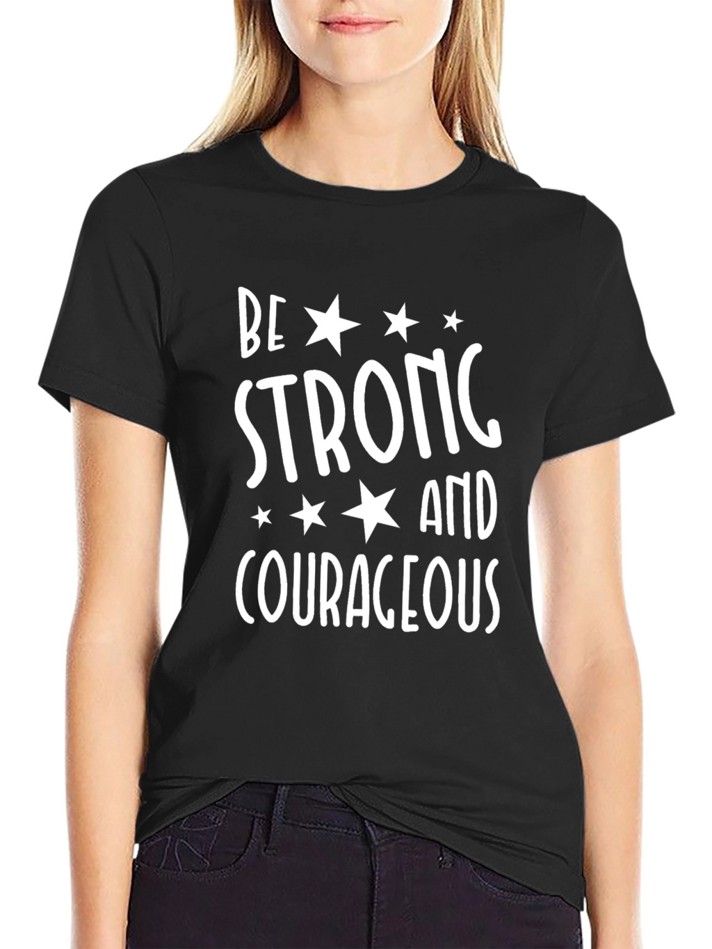 Be Strong and Courageous Graphic Tee