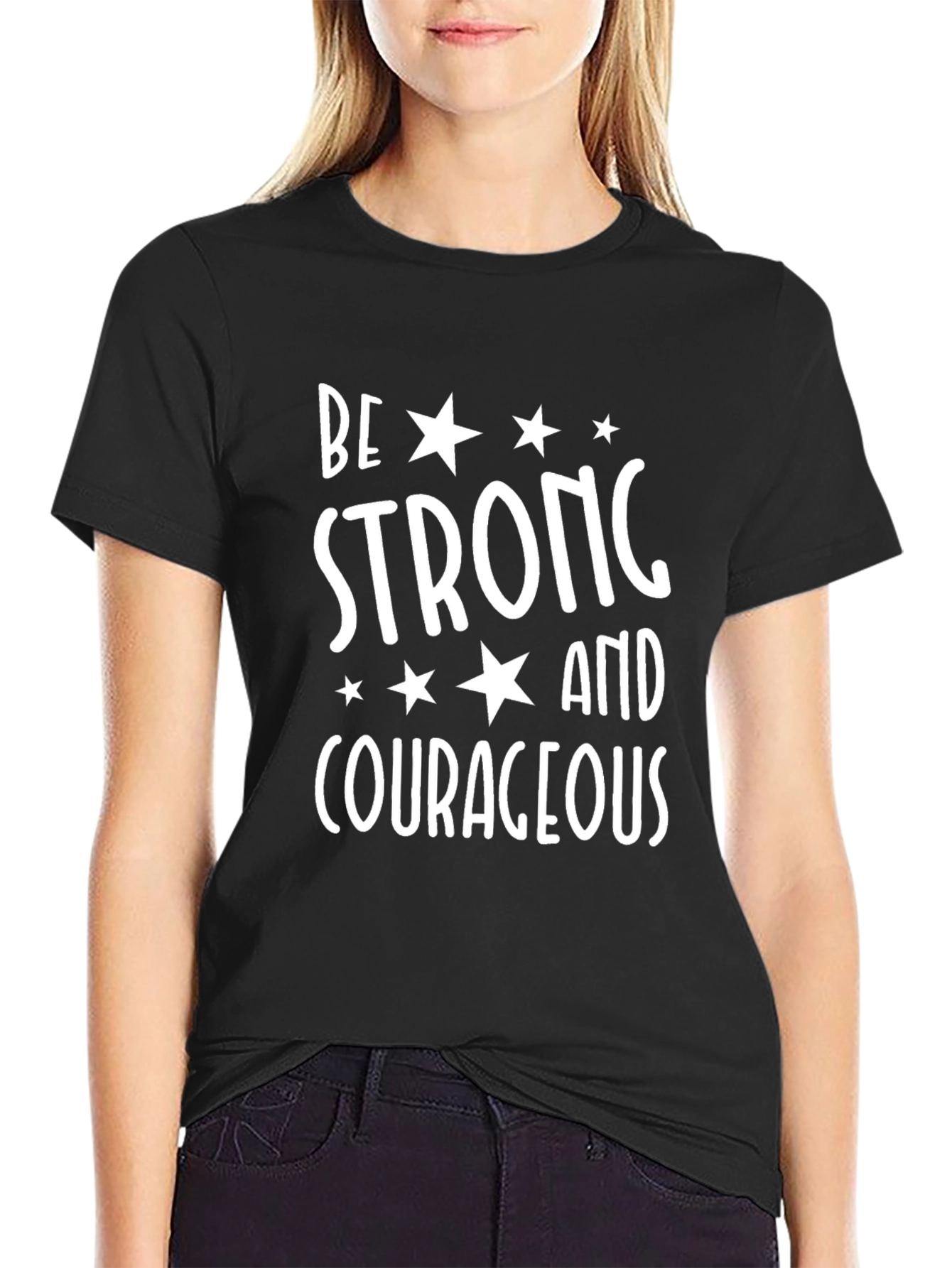 Be Strong and Courageous Graphic Tee