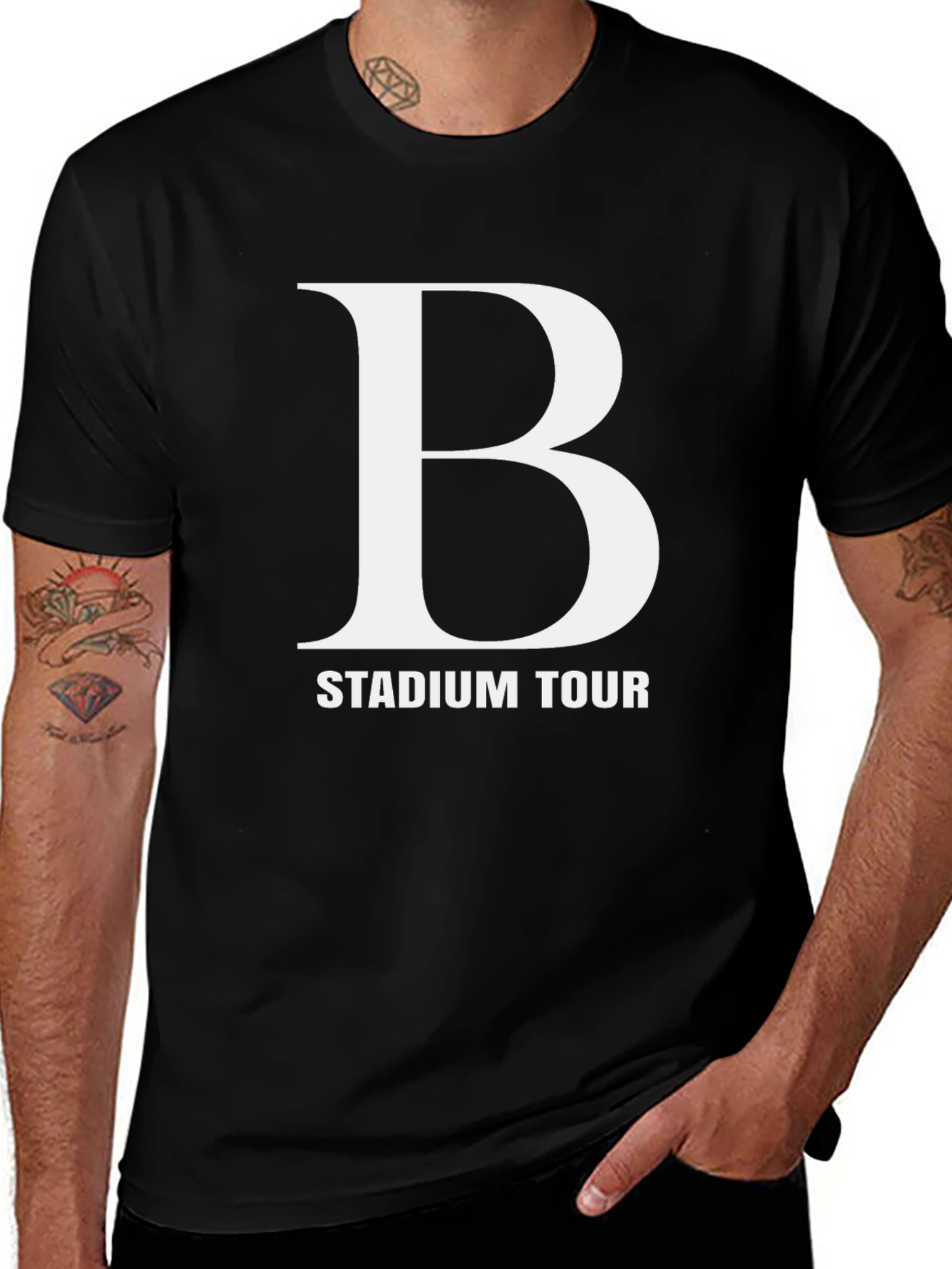 B Stadium Tour Black T-Shirt