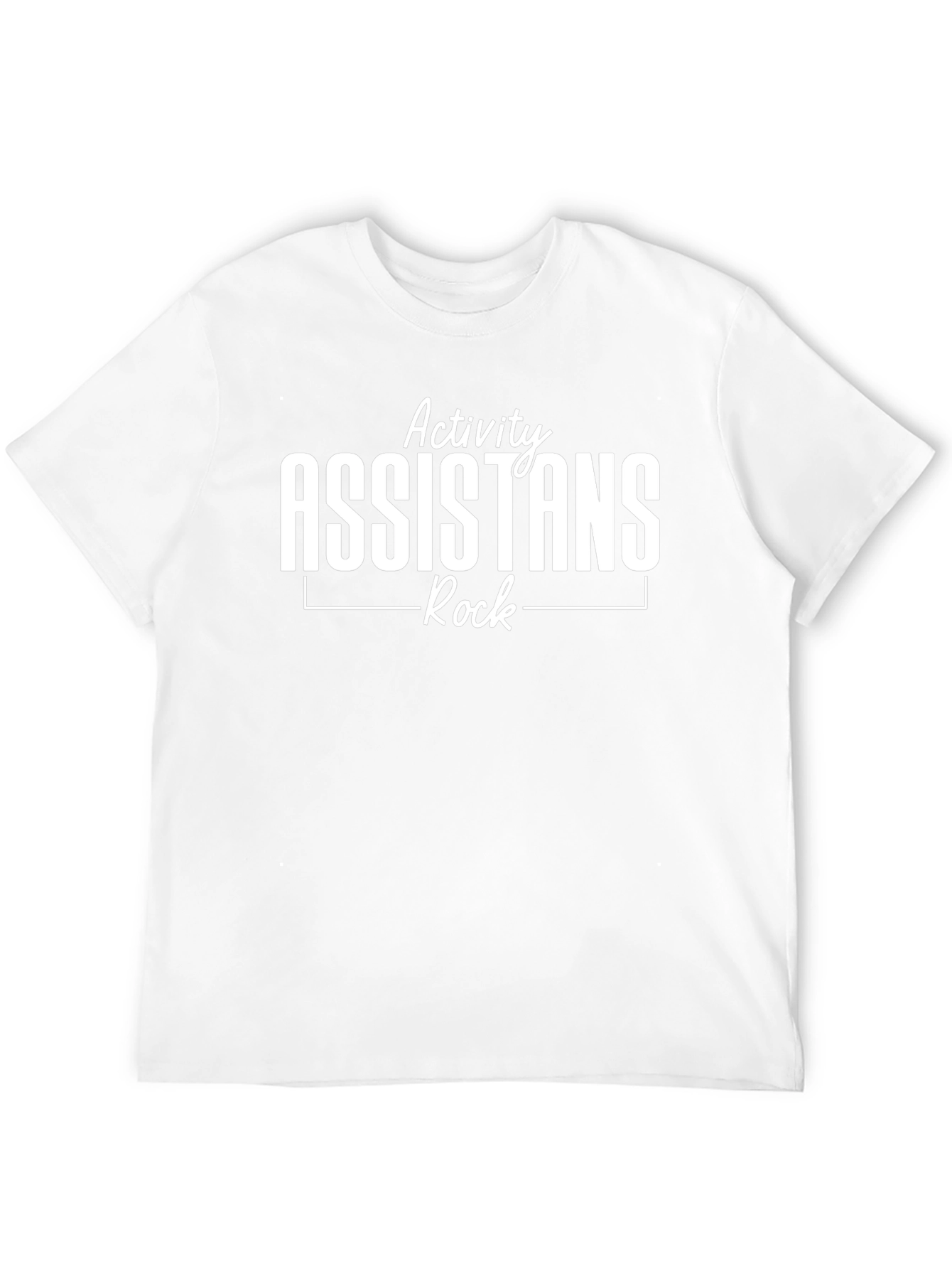 Activity Assistants Rock Tee - Black Cotton Blend