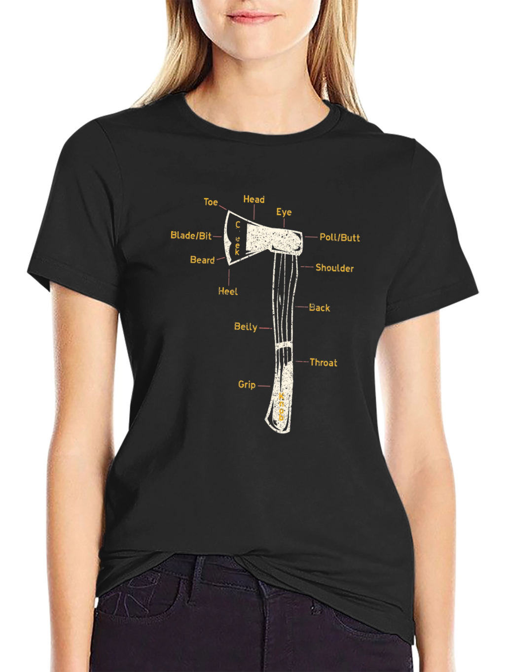 Axe Anatomy T-Shirt - Black