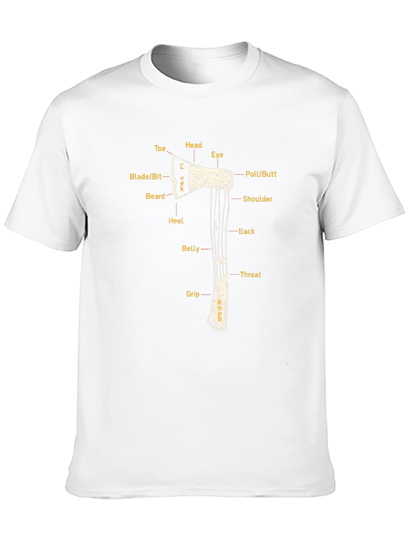 Axe Anatomy T-Shirt - Black