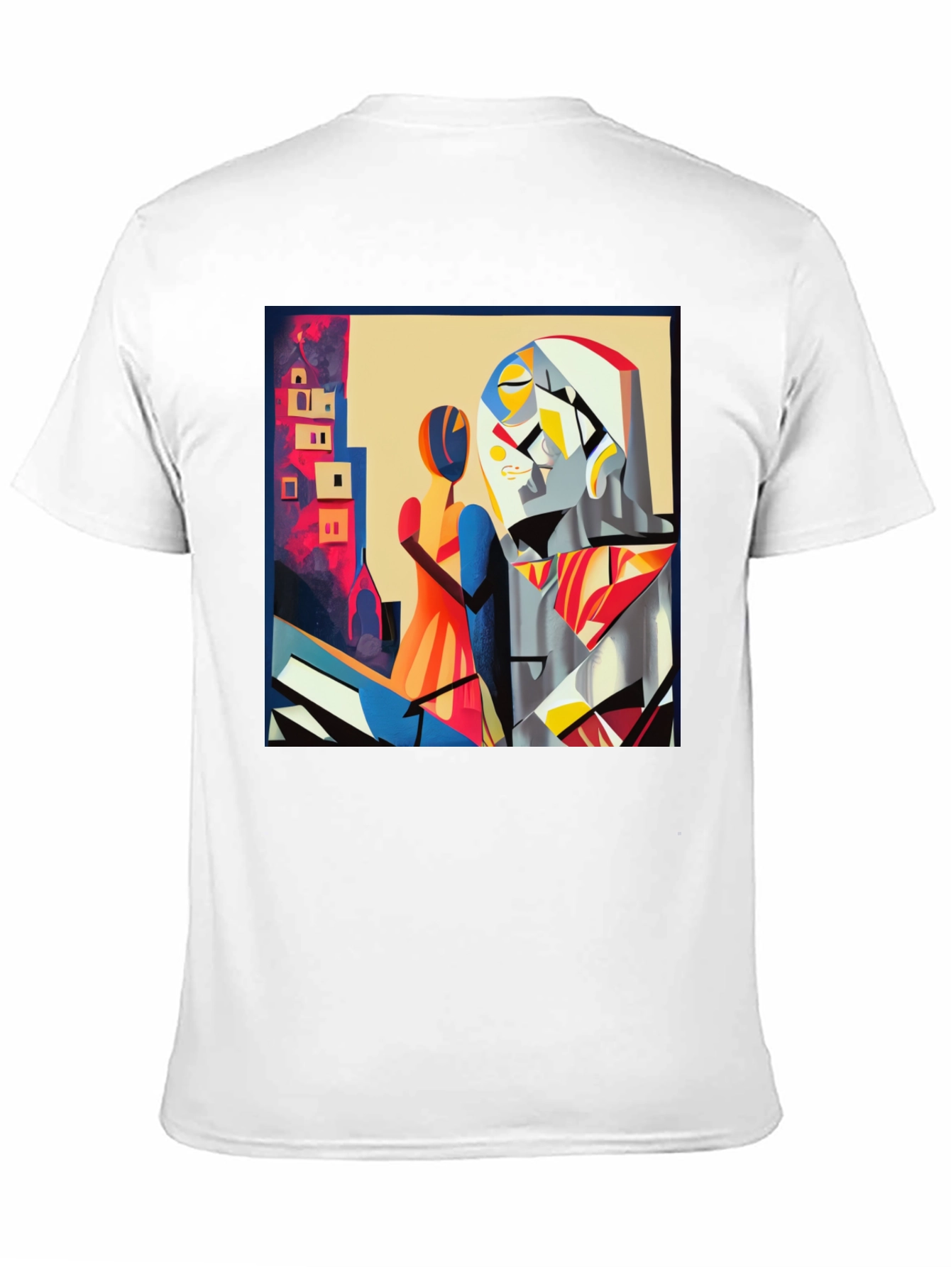 Abstract Art Graphic Tee - Modern Black T-Shirt