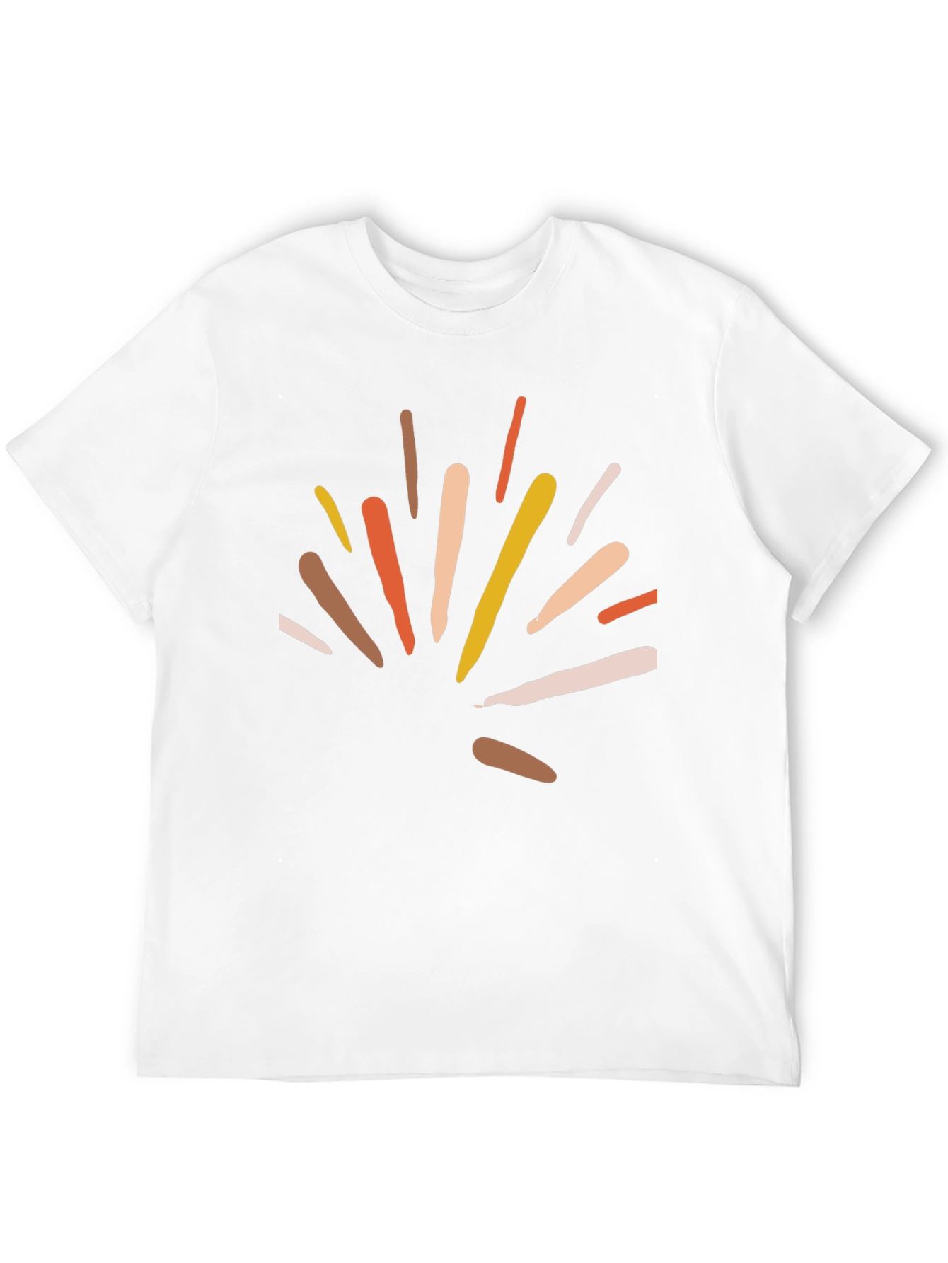 Abstract Graphic Black T-Shirt - Stylish Casual Wear