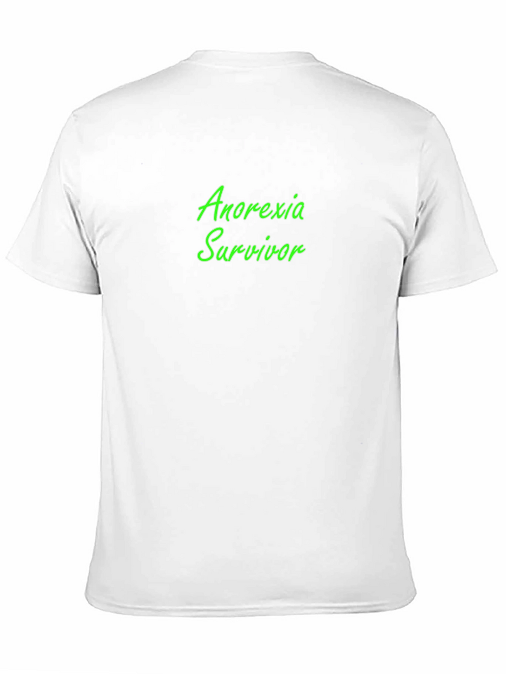 Anorexia Survivor Black Tee