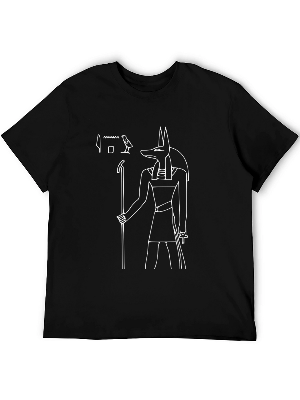 Anubis Graphic T-Shirt - Egyptian God Design