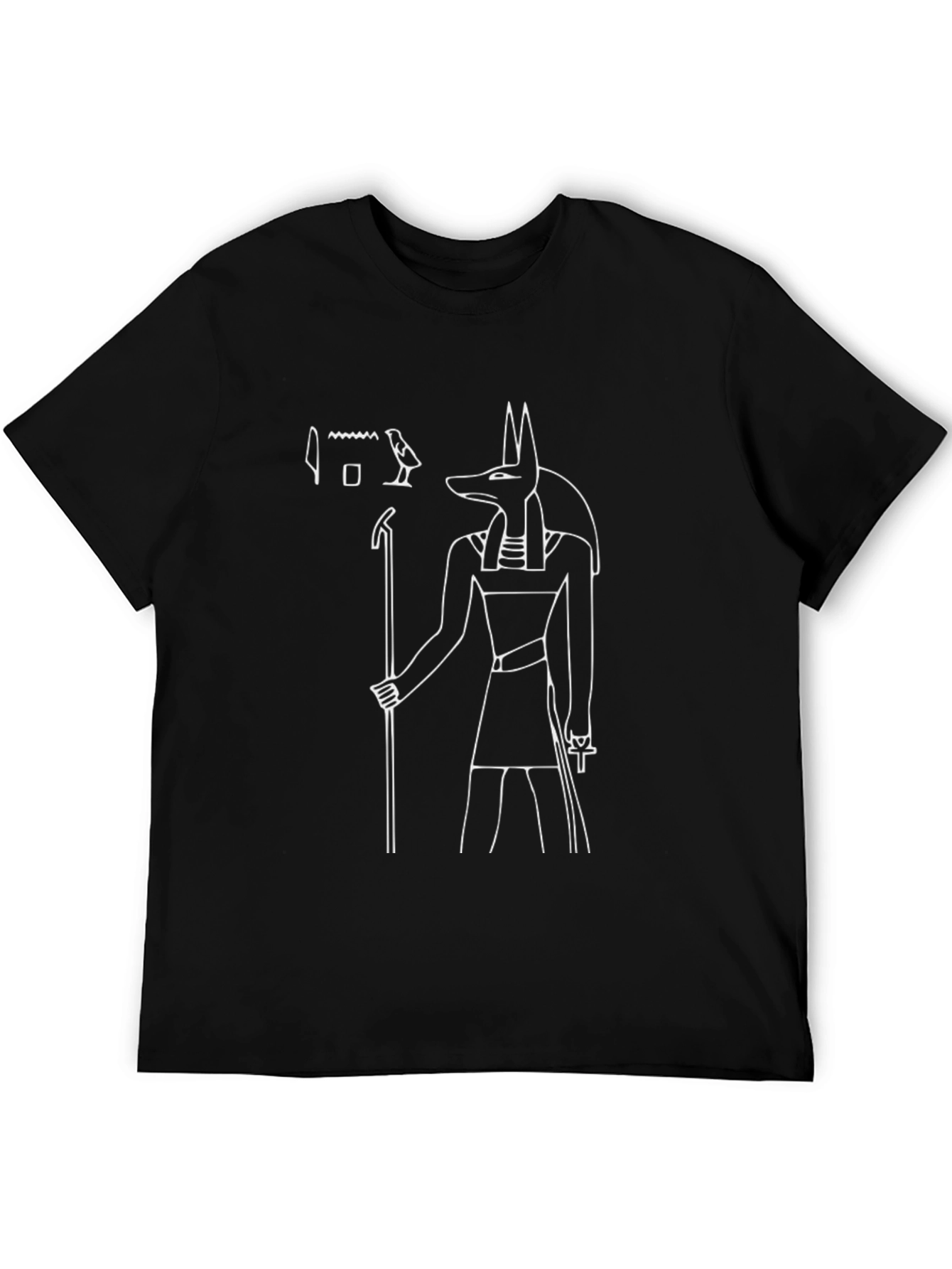 Anubis Graphic T-Shirt - Egyptian God Design